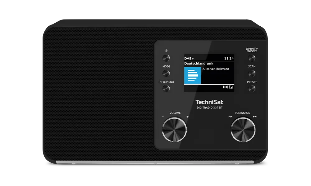 DIGITRADIO 307 BT Frontal, Front