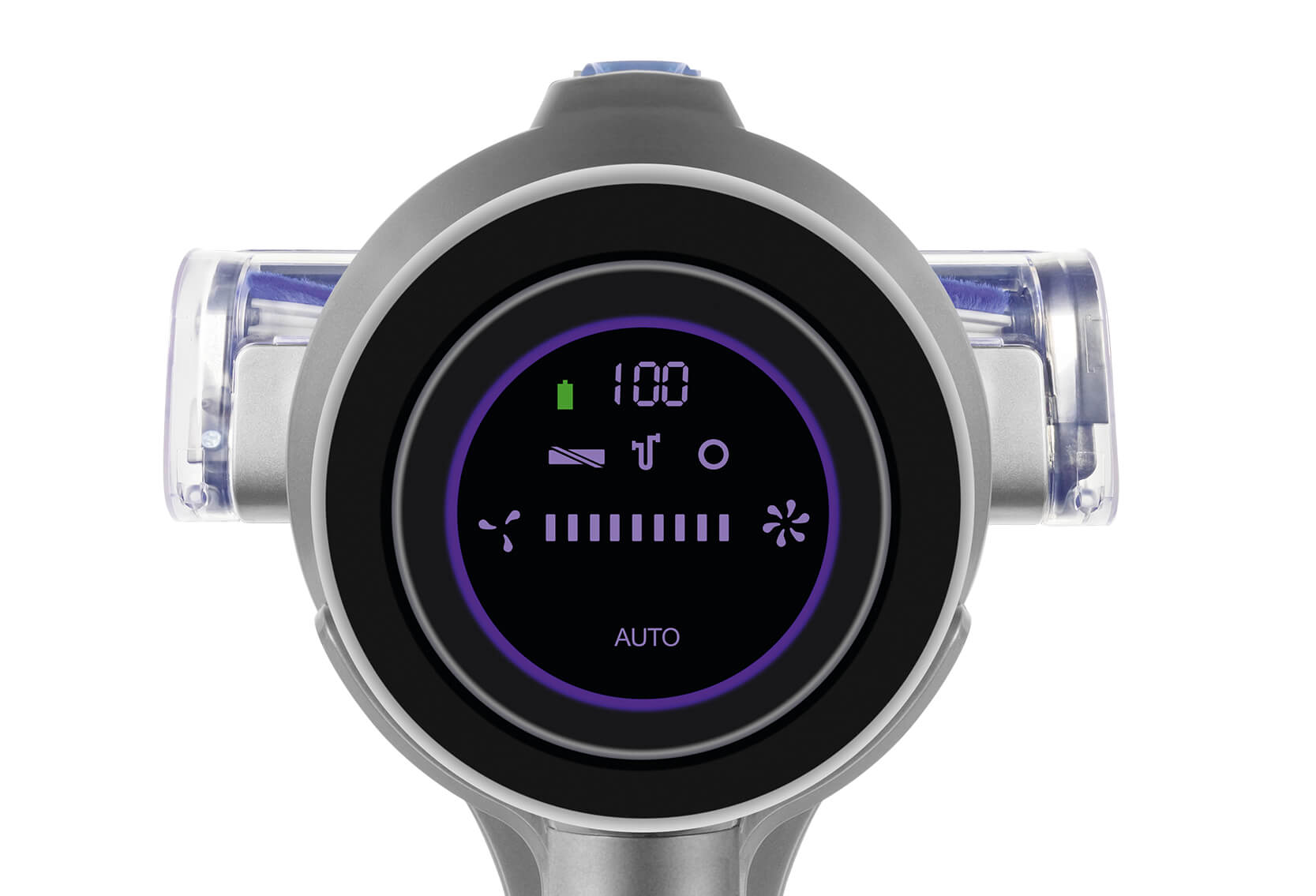 Akku Staubsauger mit Touchdisplay