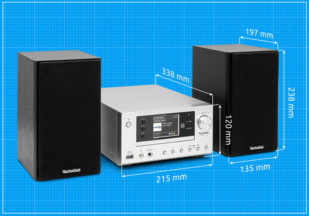 Abmessung VIOLA 710 CD IR