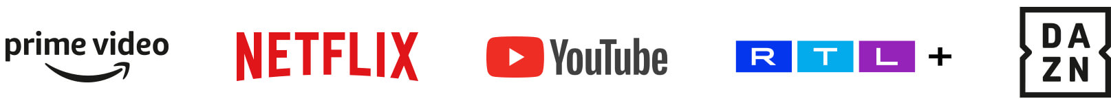 Prime Video | Netflix | YouTube | RTL+ | DAZN