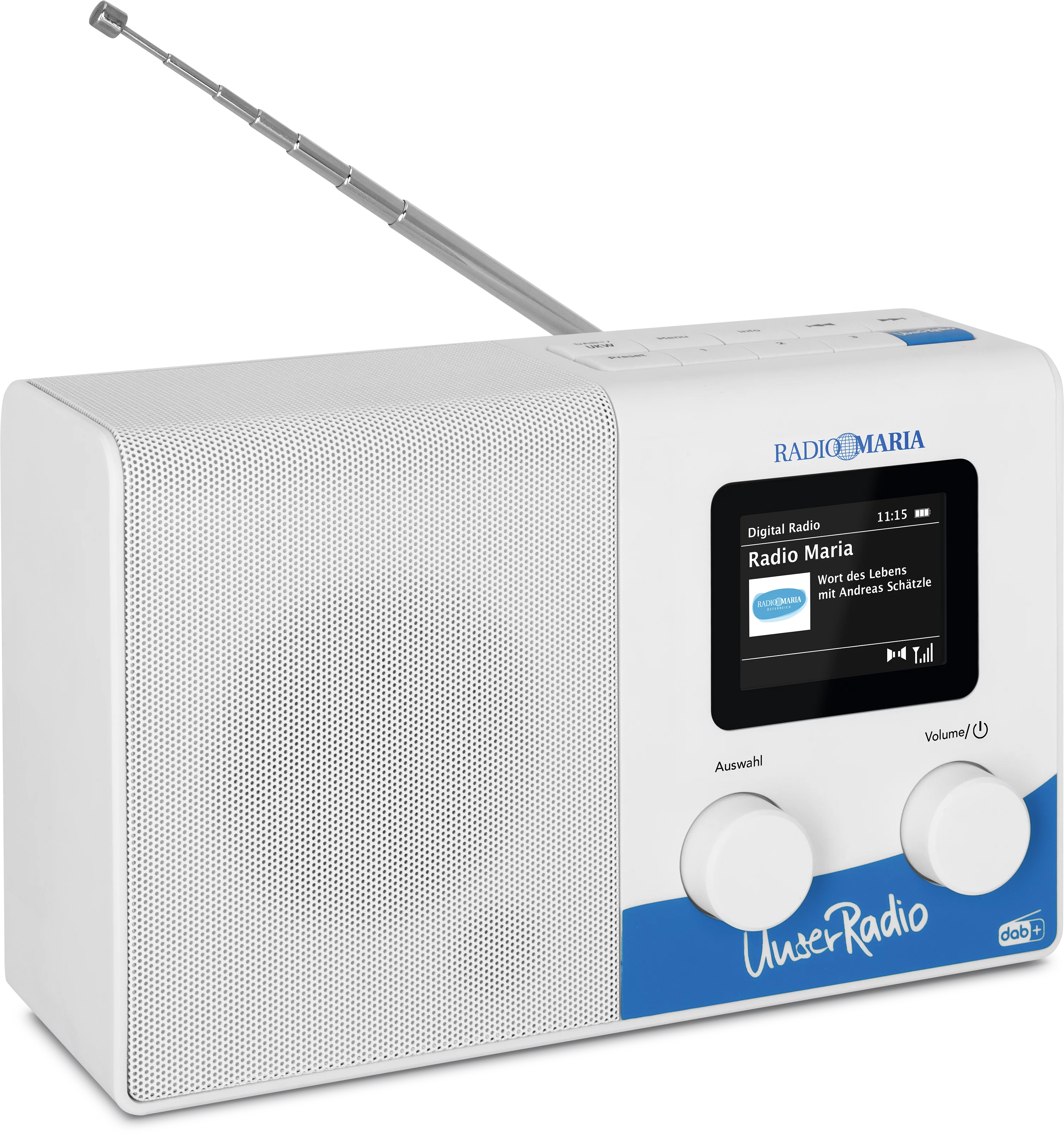 TECHNIRADIO 4 Radio Maria Edition (B-Ware) Schräg, Links