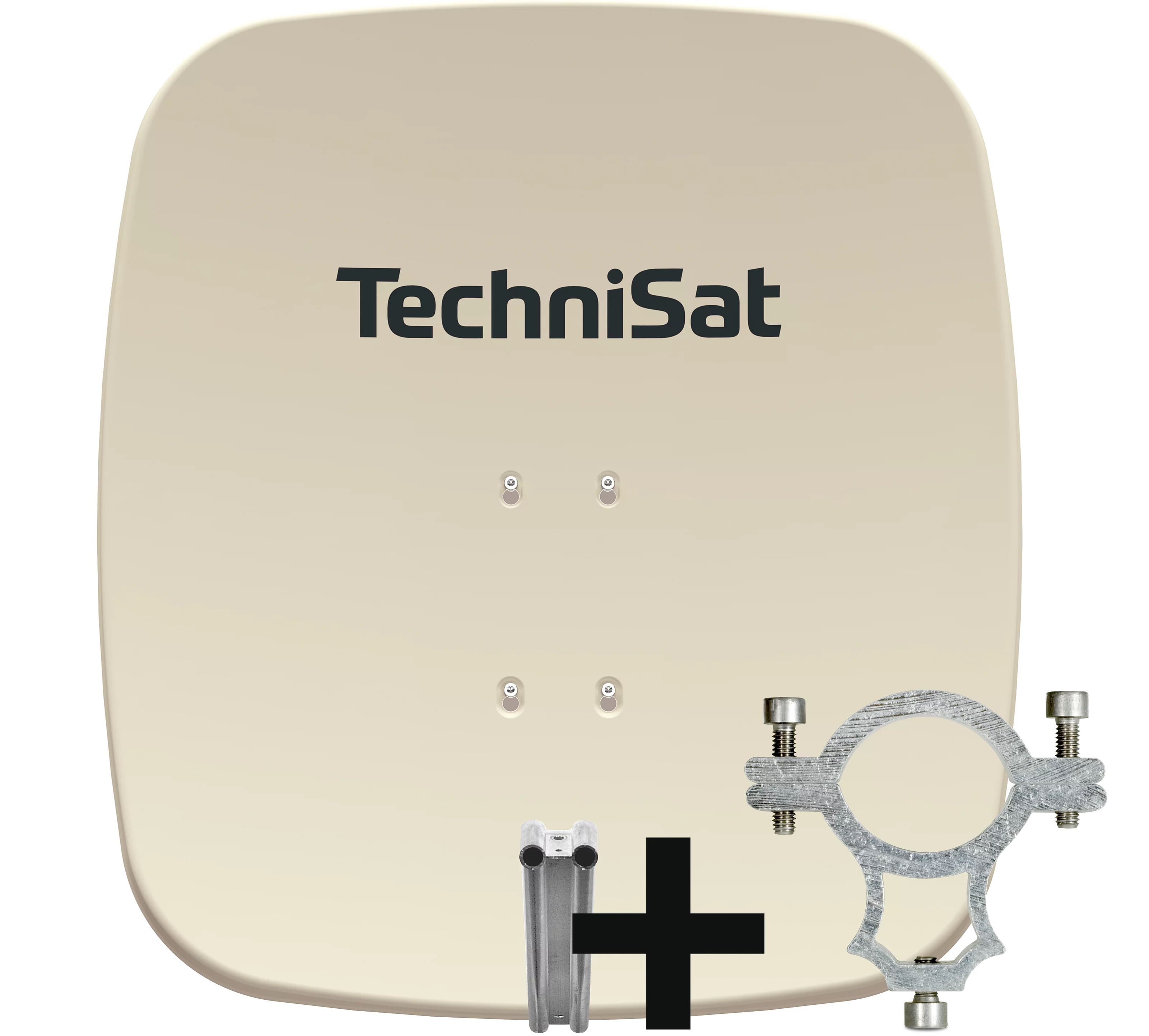 SATMAN 65 PLUS, mit 40 mm Halteschelle Frontal, Front SATMAN 65 PLUS, mit 40 mm Halteschelle Frontal, Front