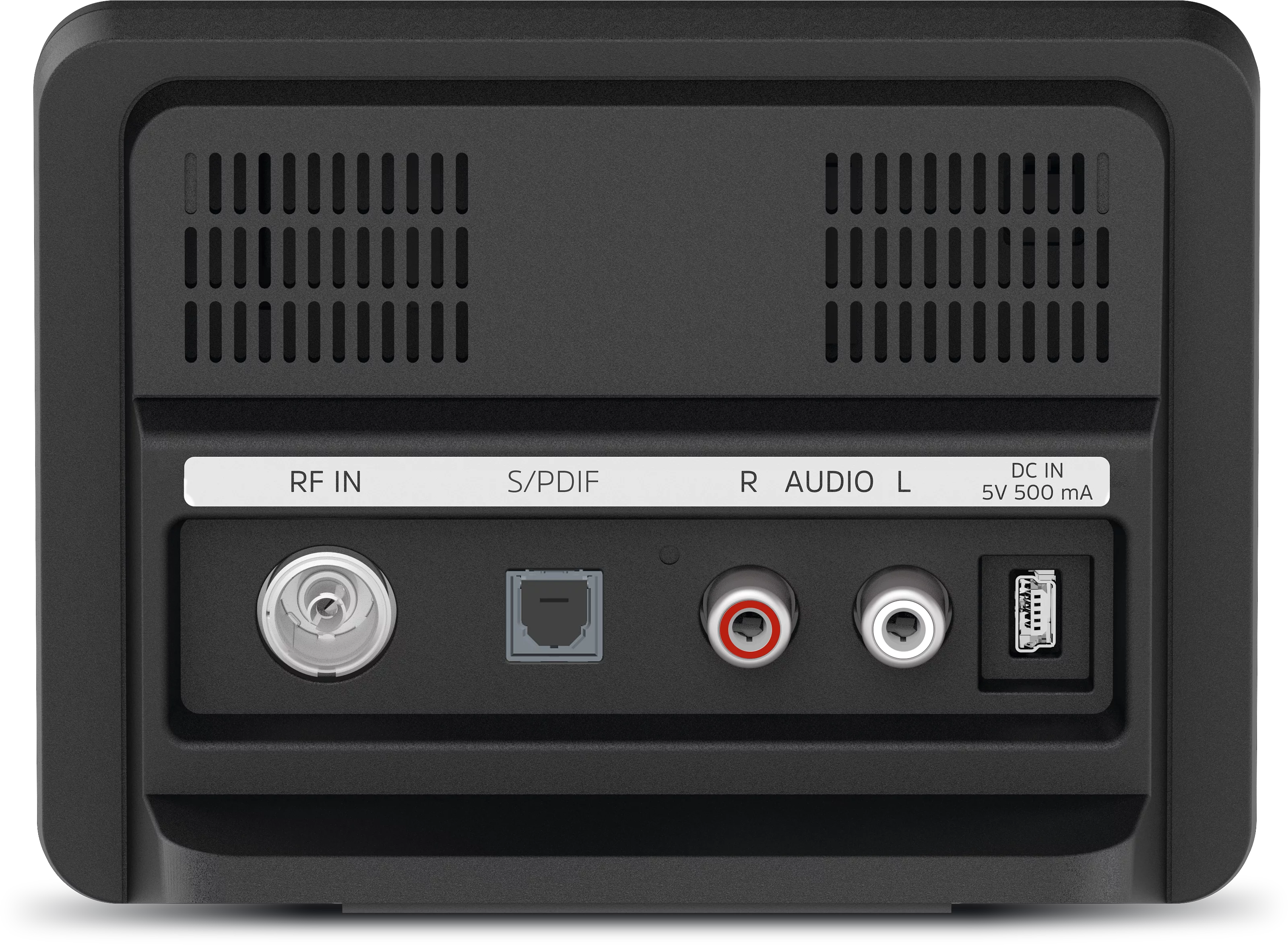 DIGITRADIO 10 IR Frontal, Rück