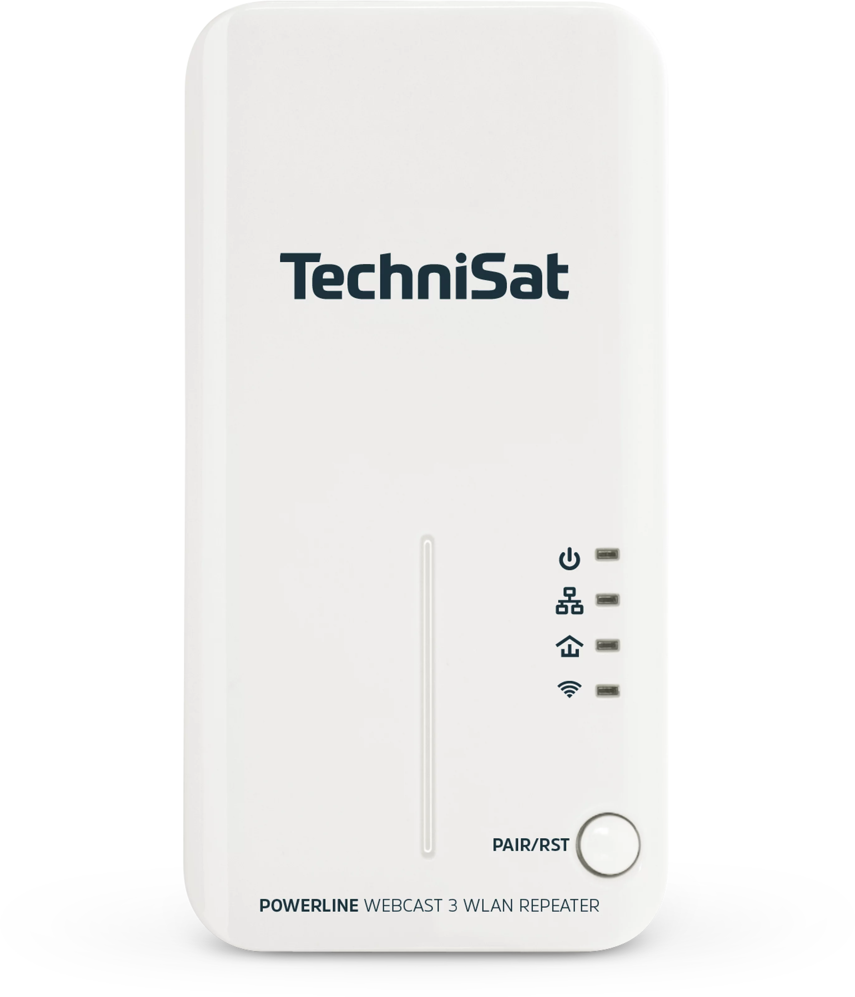 POWERLINE WEBCAST 3 WLAN Repeater Frontal, Front