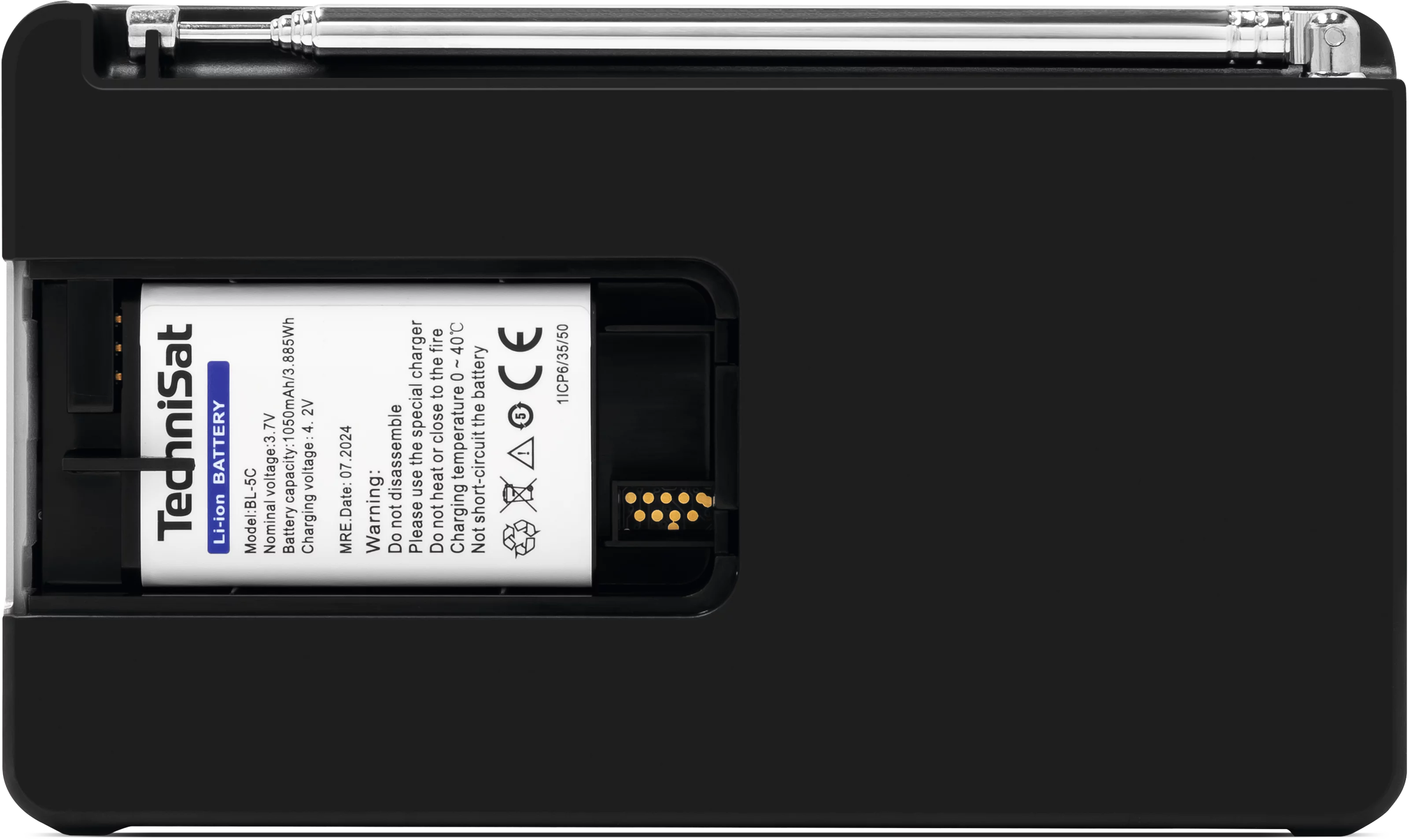 DIGITRADIO 1 A Frontal, Rück