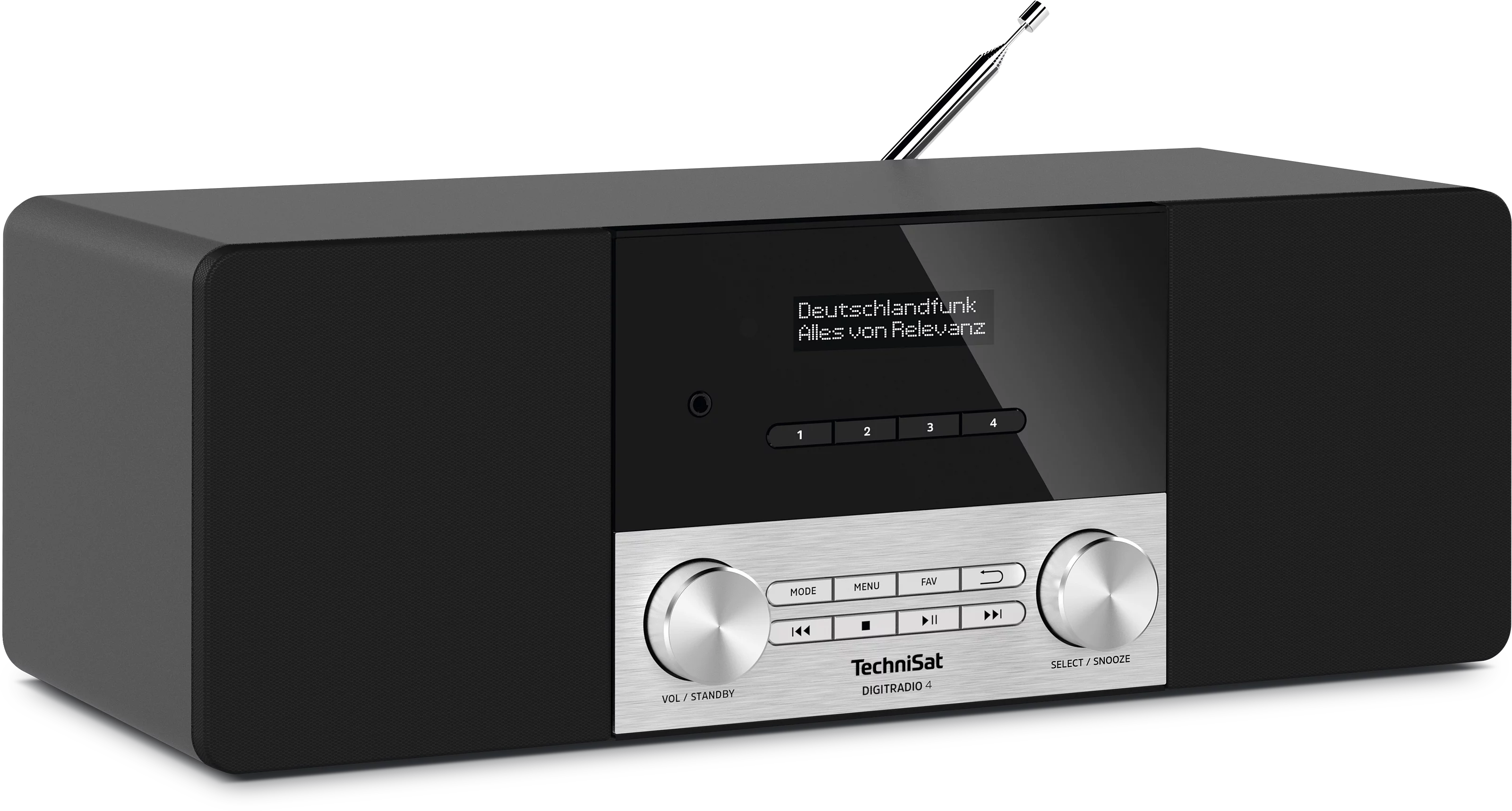 DIGITRADIO 4 Schräg, Rechts DIGITRADIO 4 Schräg, Rechts