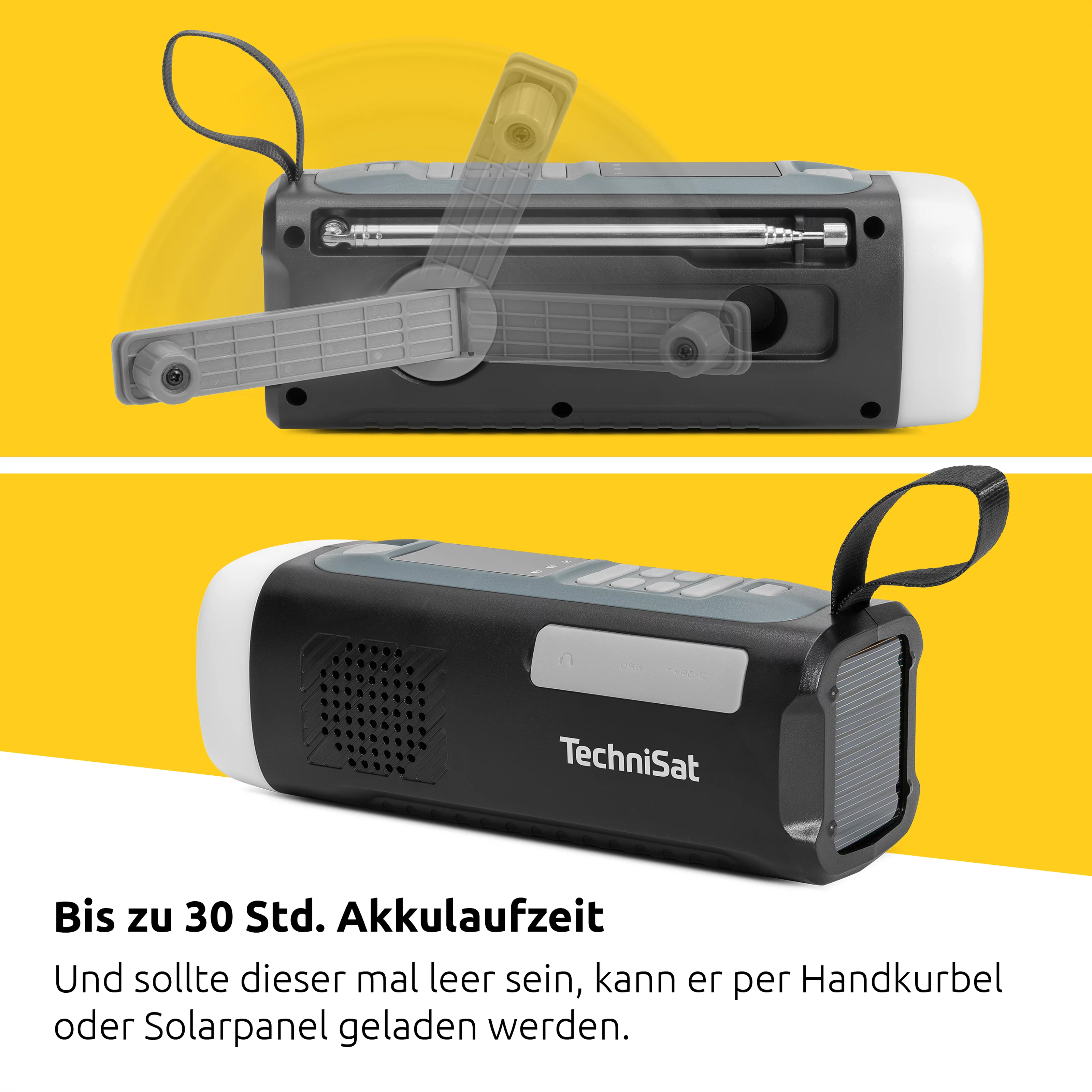 VIOLA Kurbelradio (B-Ware)