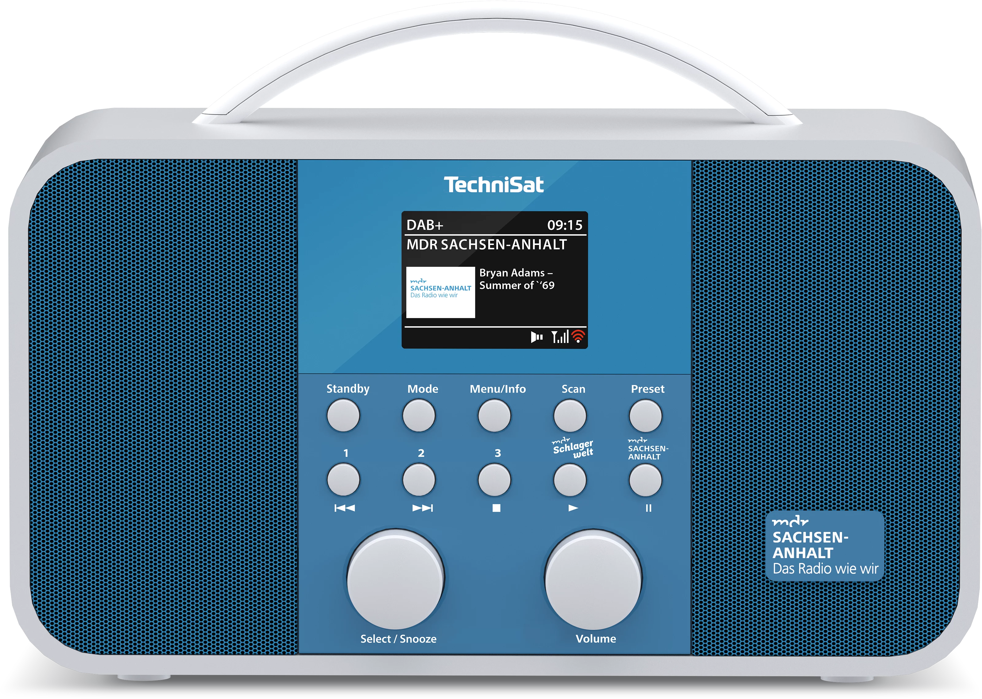 TECHNIRADIO 5 IR BT MDR Sachsen-Anhalt Edition Frontal, Front