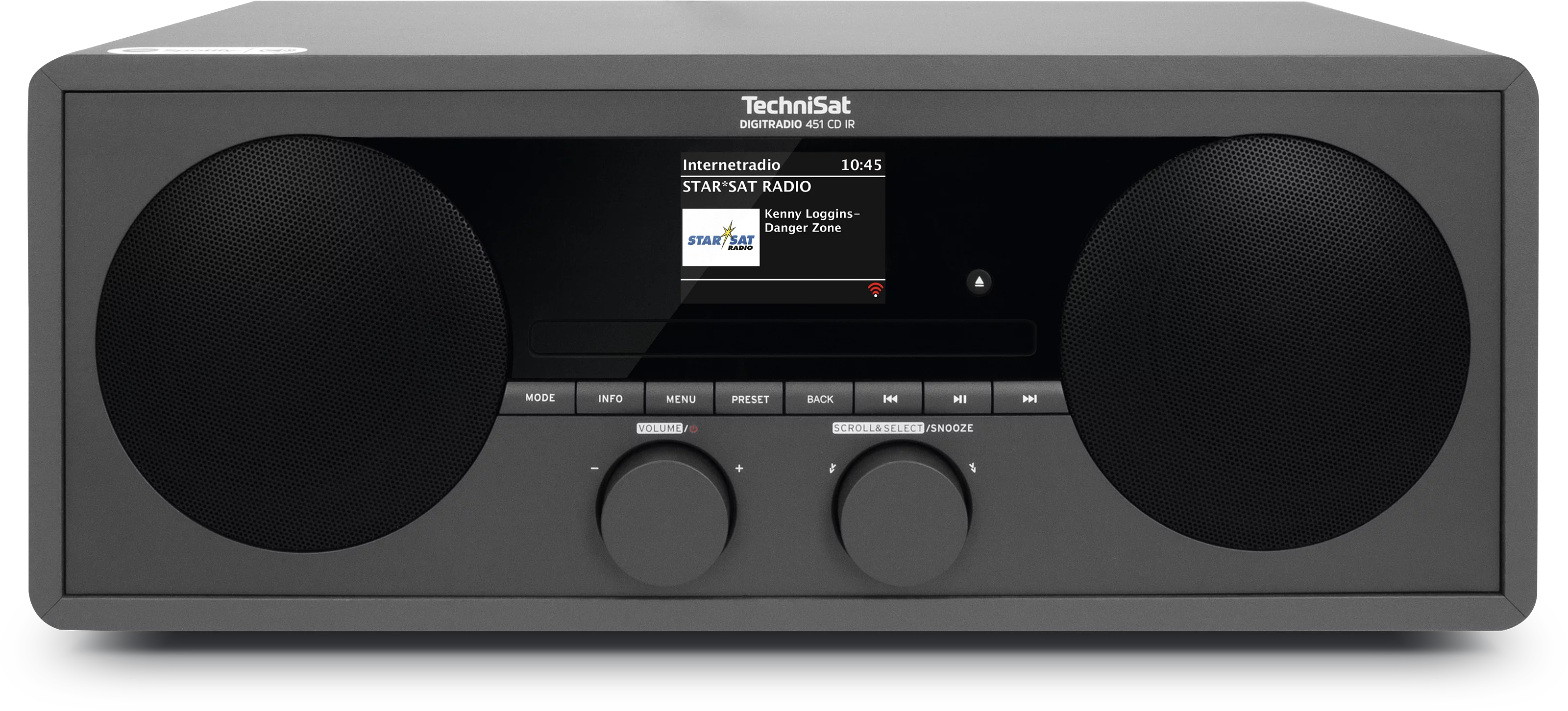 DIGITRADIO 451 CD IR Frontal, Front