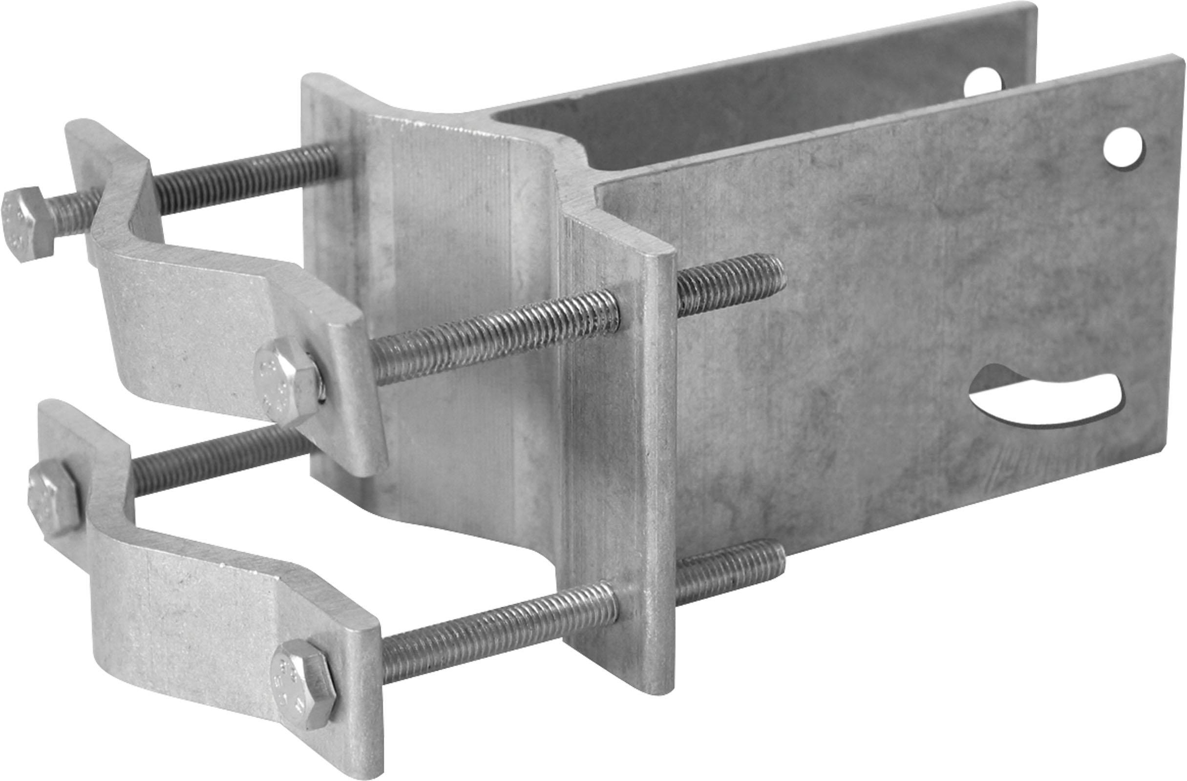 Pole-mount fitting for DIGIDISH 33/45 and SATMAN 33/45, 30–63 mm Schräg, Links