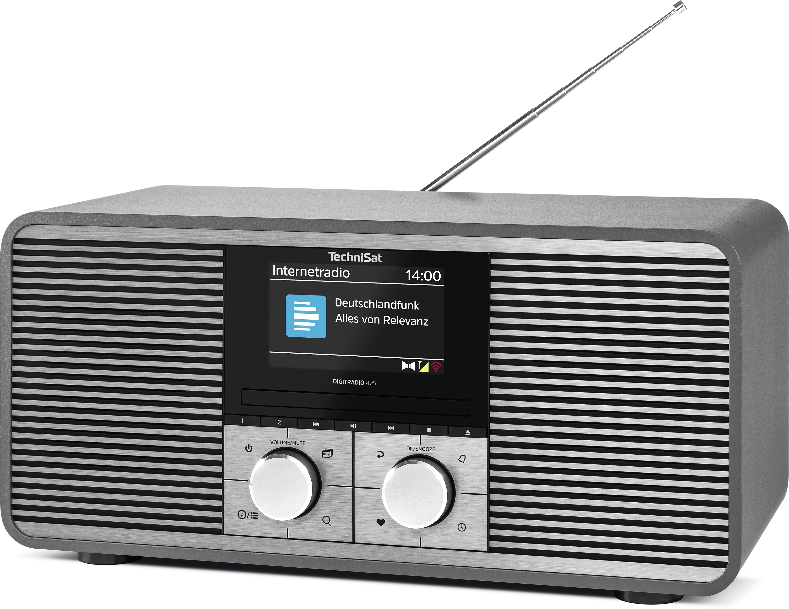 DIGITRADIO 425, anthracite Schräg, Links