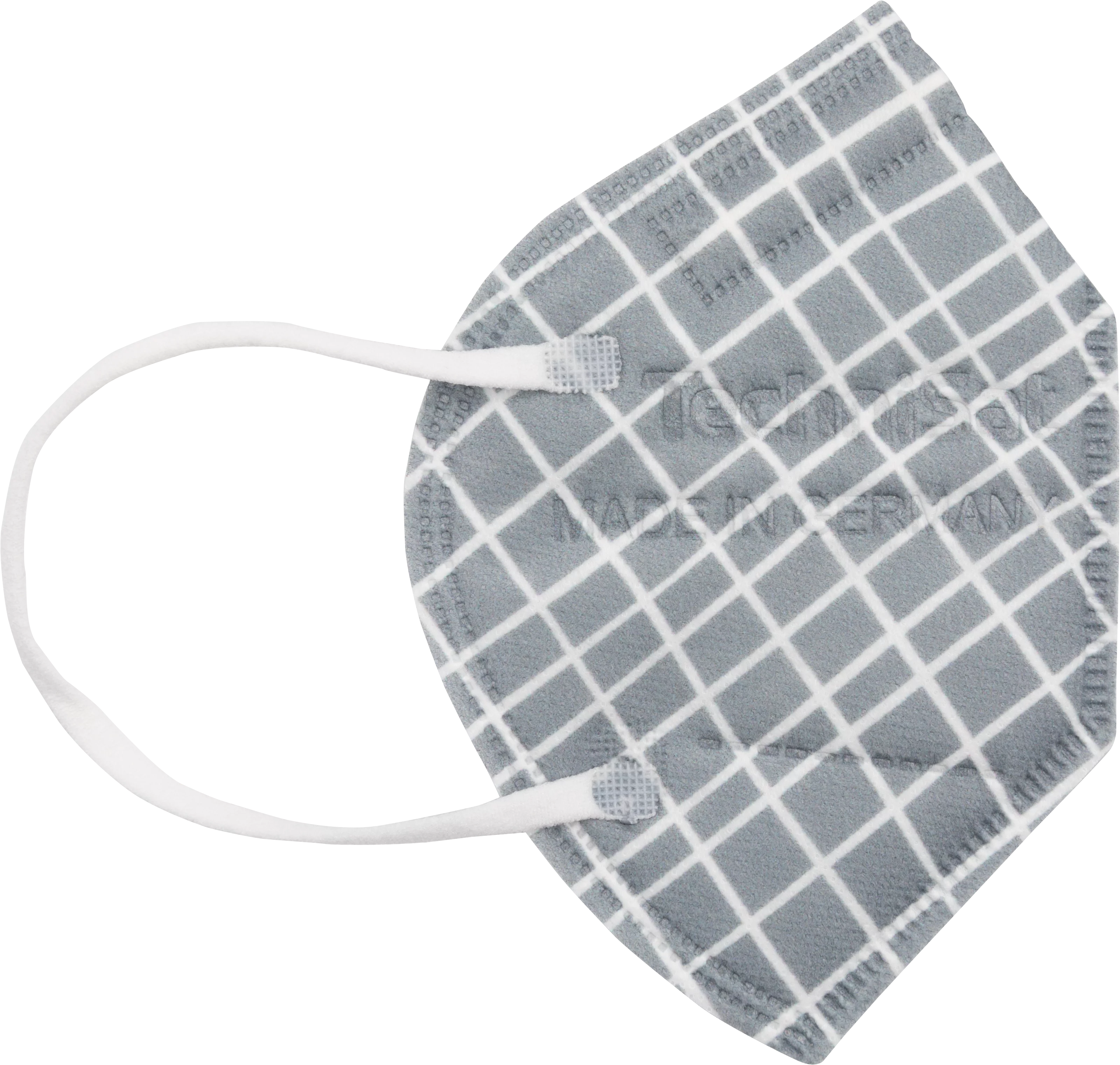 TECHNIMASK Mini, 5 oder 50 Stück, Muster Karo