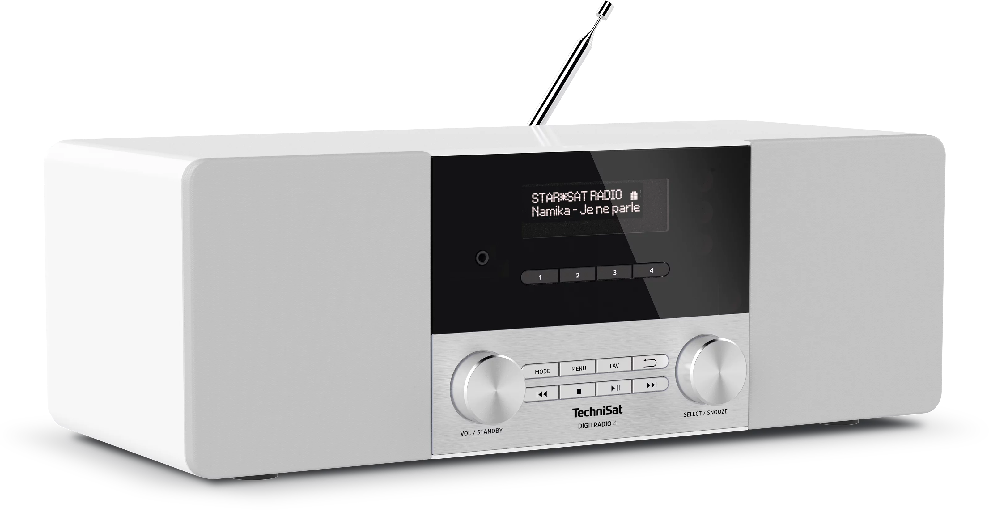 DIGITRADIO 4 (refurbished) Schräg, Rechts