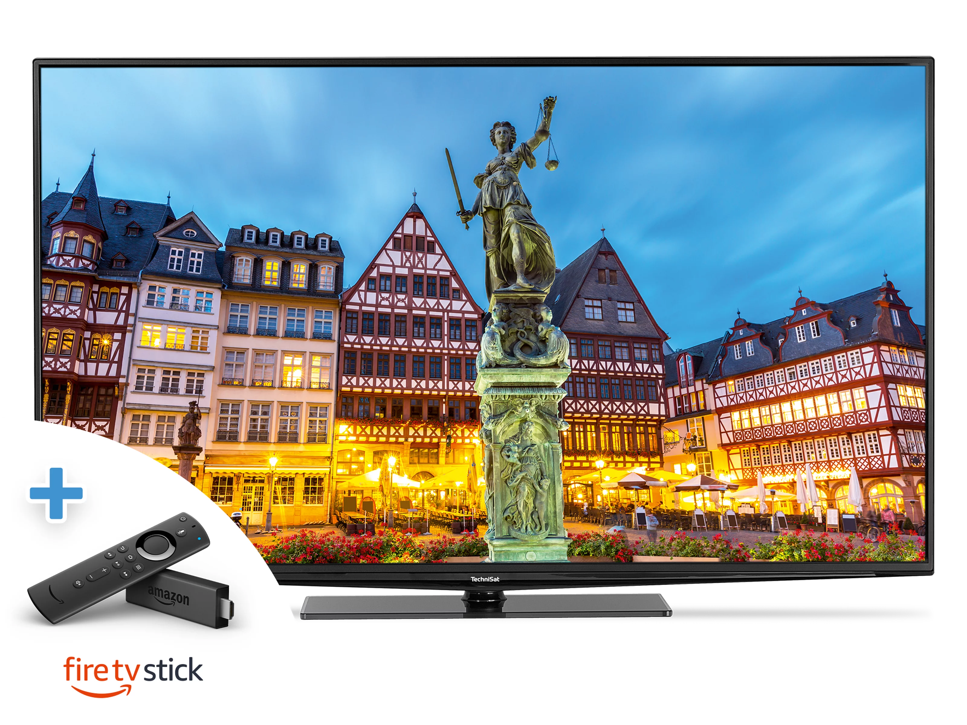 TECHNILINE PLUS 49 inkl. Amazon Fire TV Stick Frontal, Front