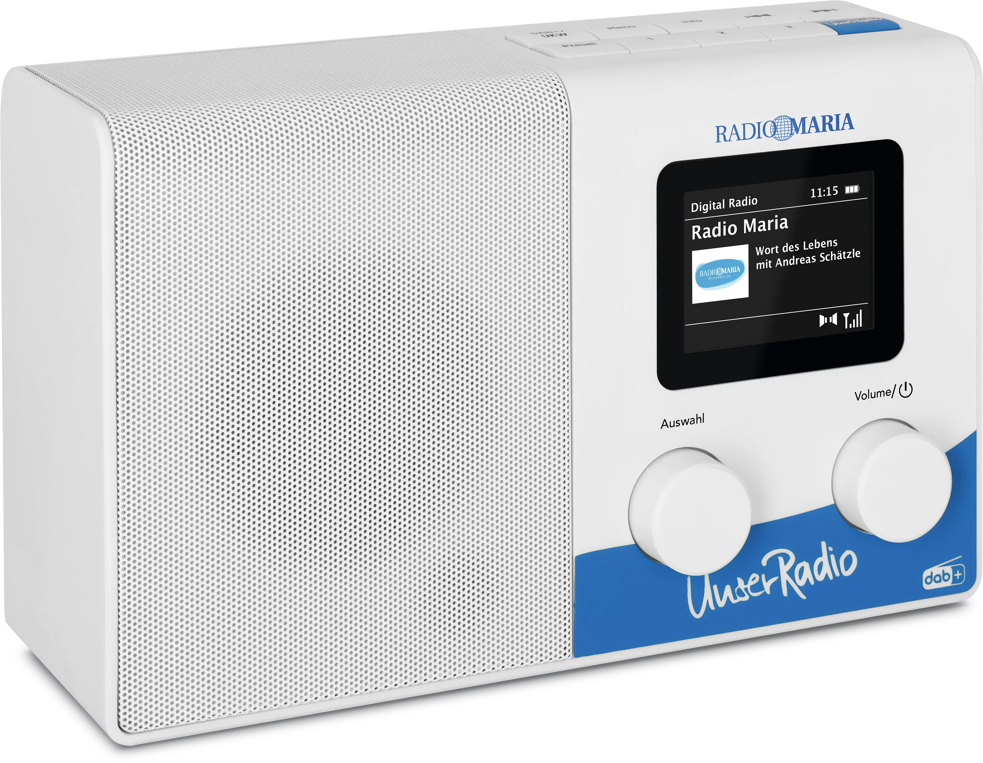 TECHNIRADIO 4 Radio Maria Edition (B-Ware) Schräg, Links