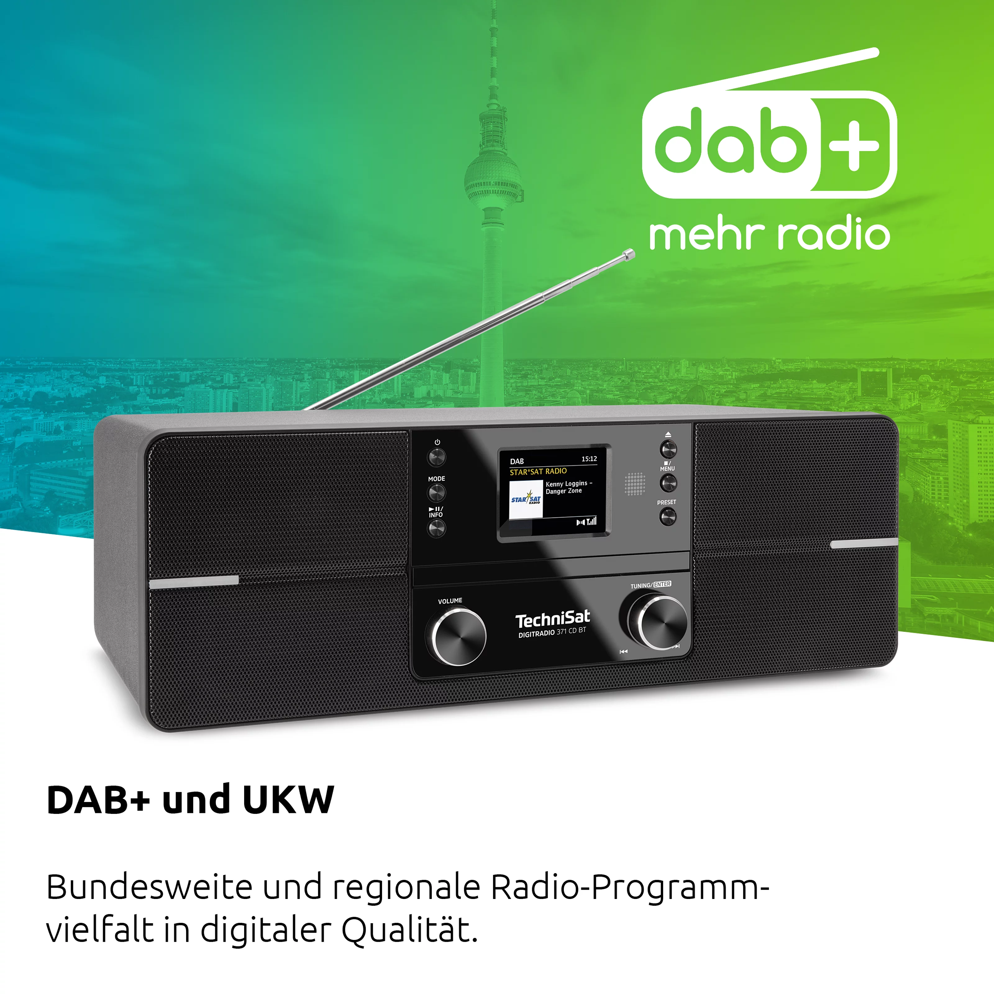 DIGITRADIO 371 CD BT (refurbished)