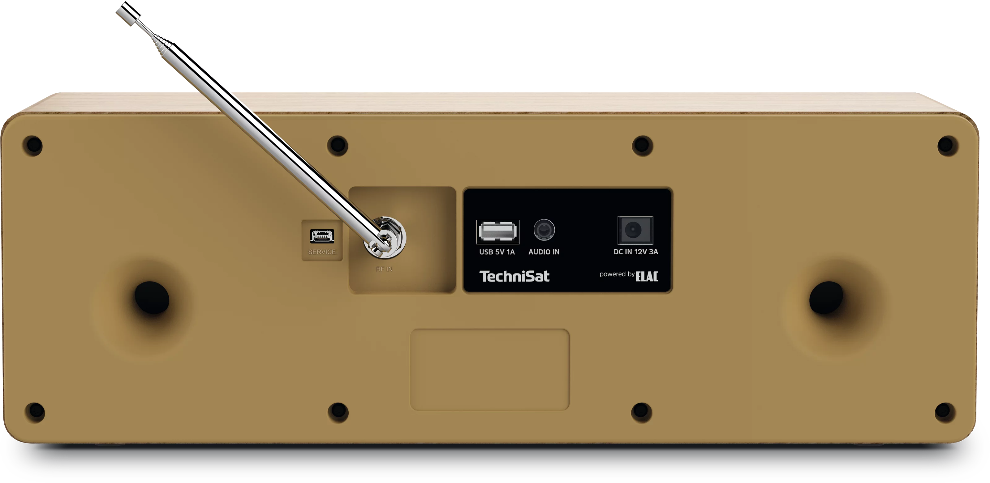 DIGITRADIO 3 ASA Frontal, Rück