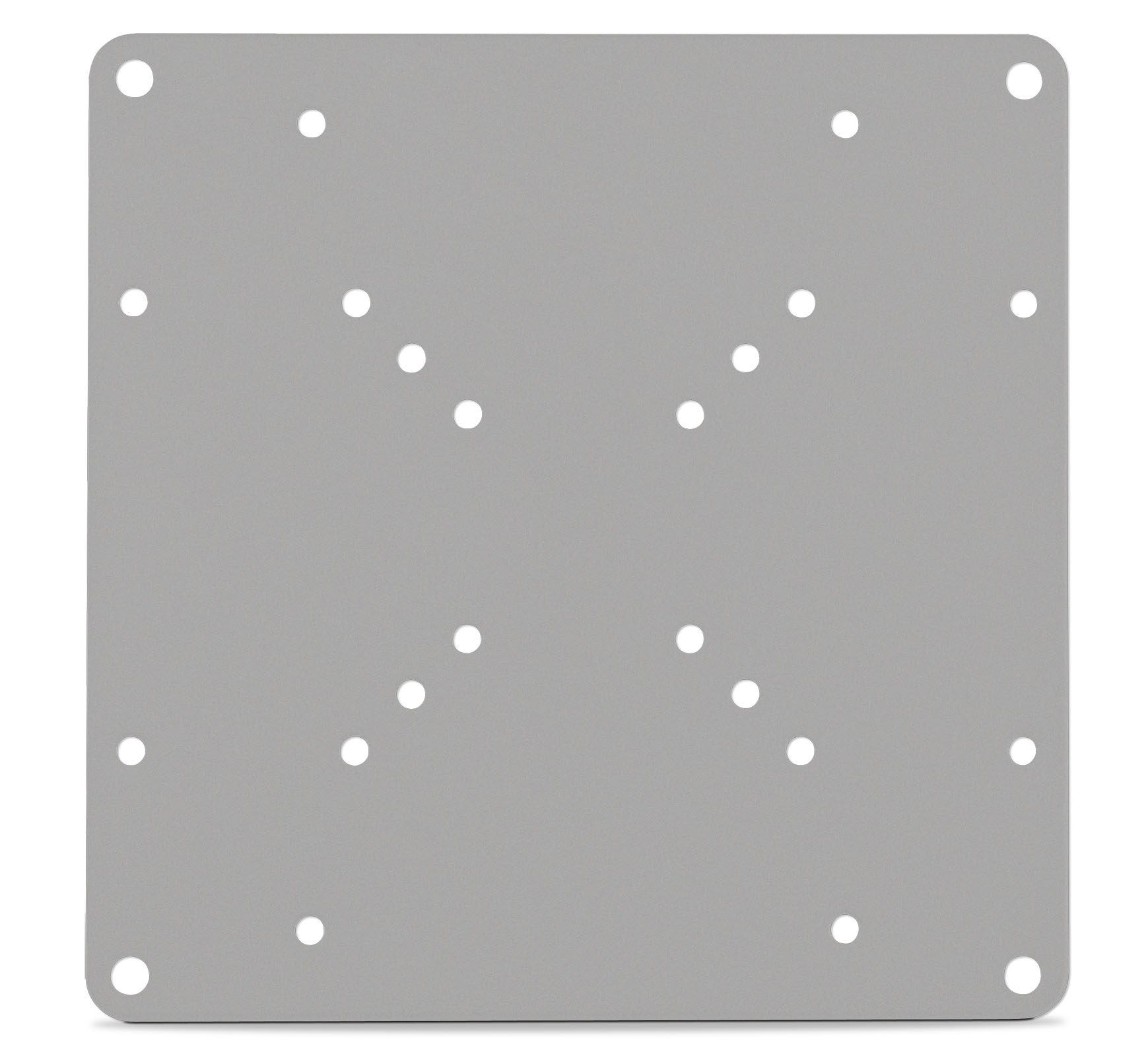 Adapterplatte HD-Mount "FLEX" Frontal, Rück
