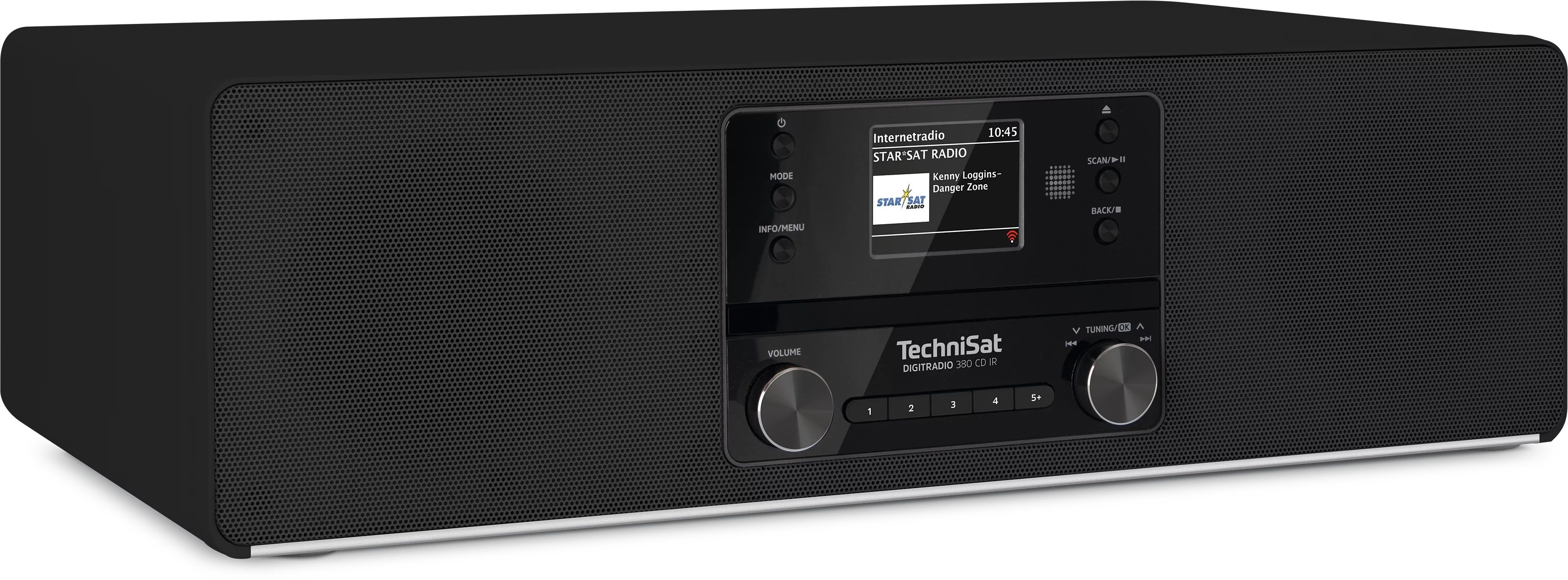 DIGITRADIO 380 CD IR Schräg, Rechts