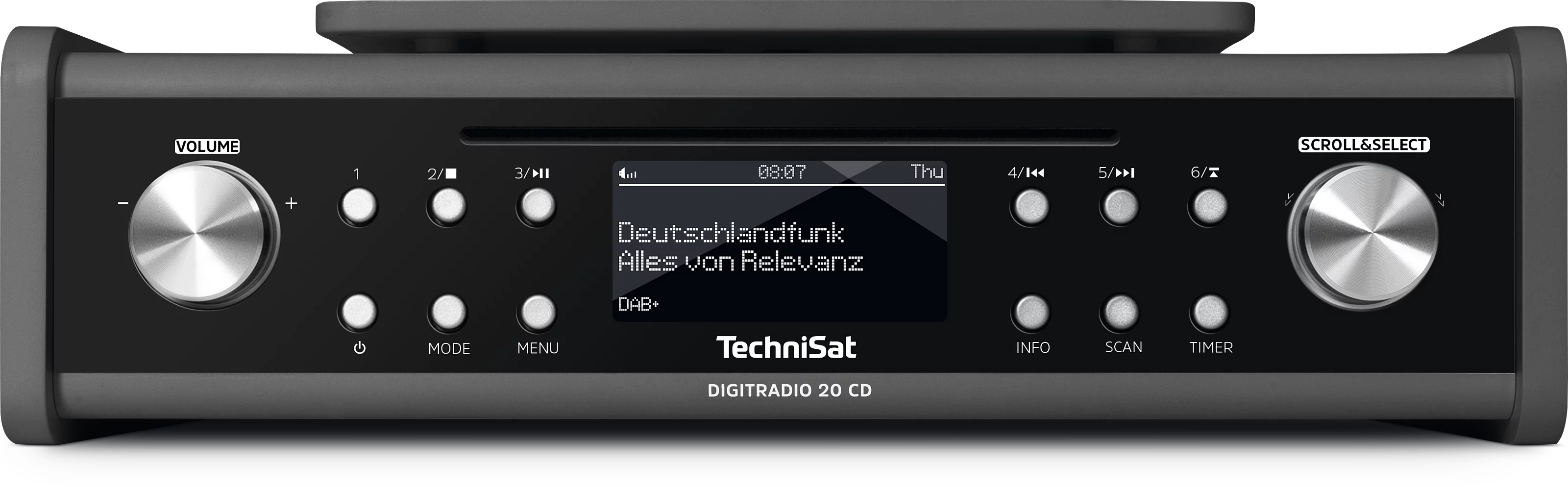 DIGITRADIO 20 CD Frontal, Front