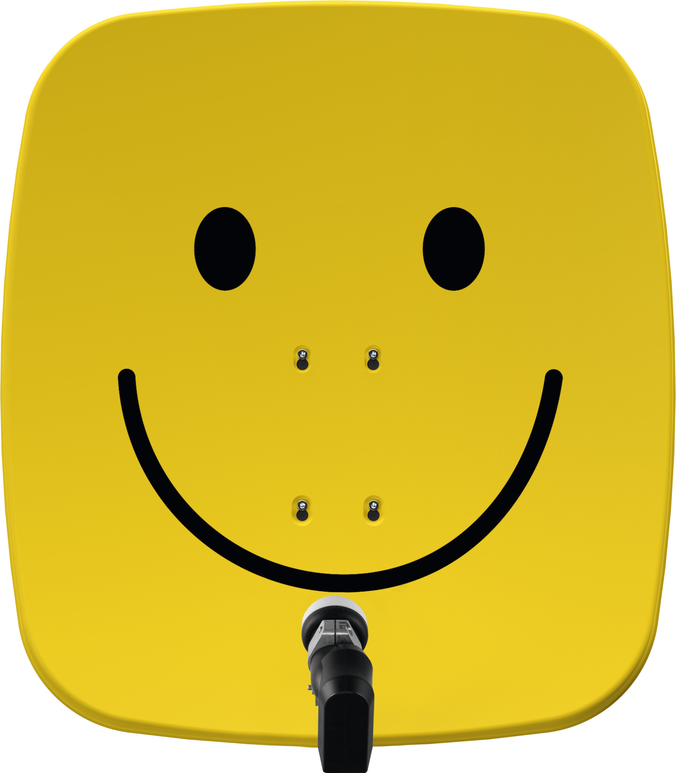 SATMAN 65 inkl. 40 mm Quattro-LNB Frontal, Front