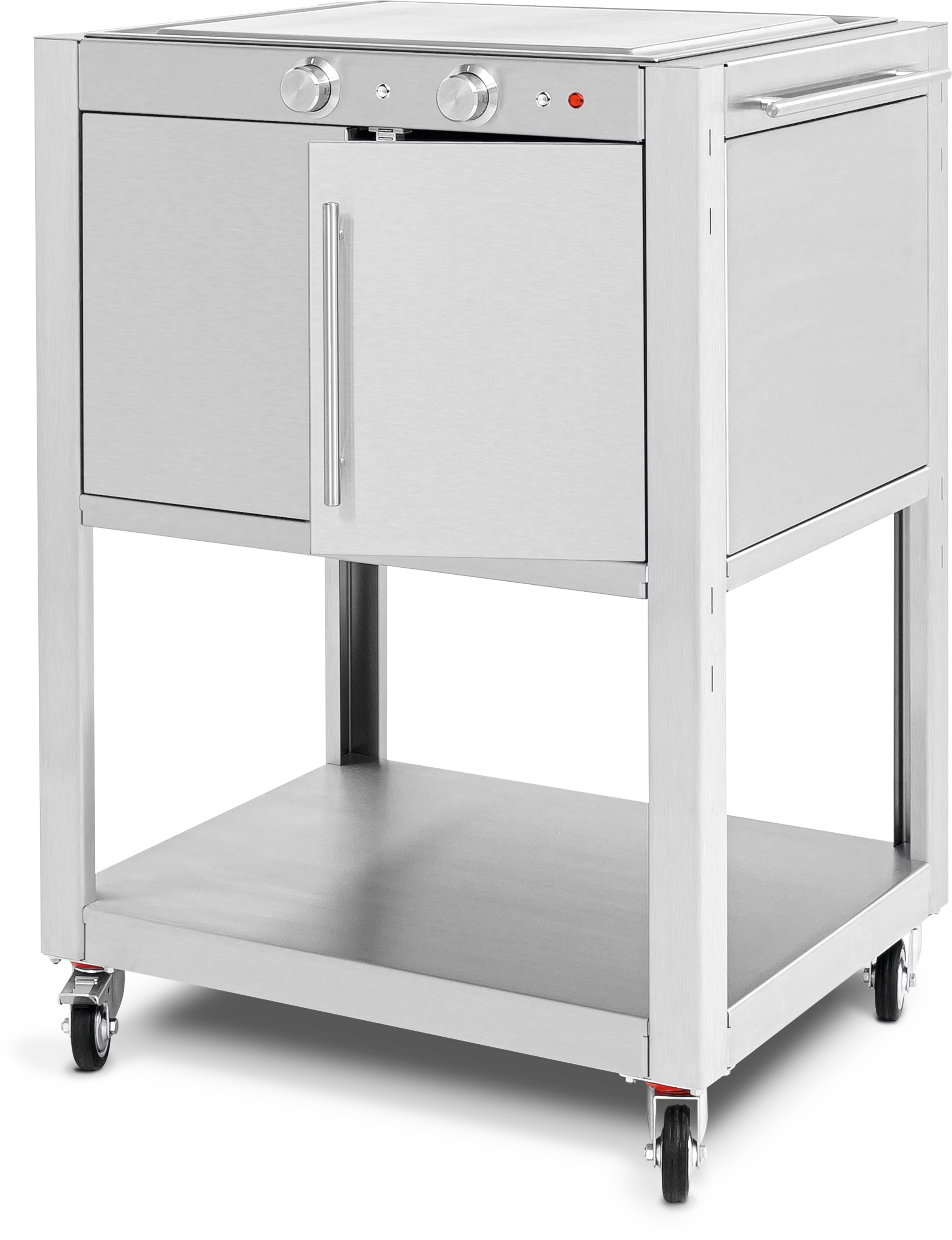 Teppinox GW3000 Premium grill trolley Schräg, Rechts