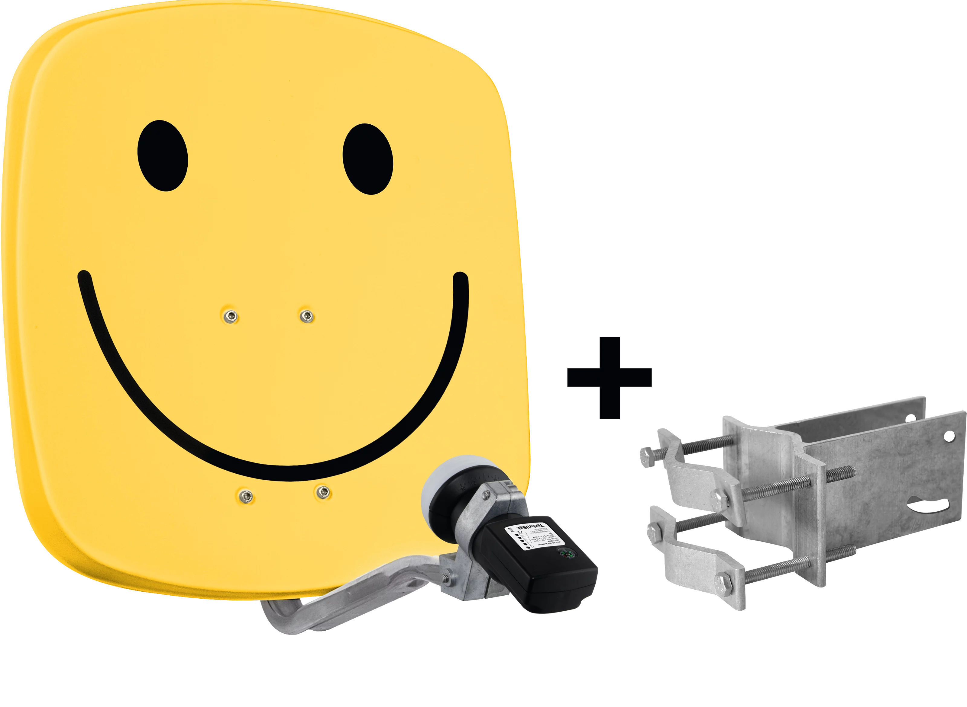 DIGIDISH 45, Satfinder V/H-LNB, A-R-F Frontal, Front