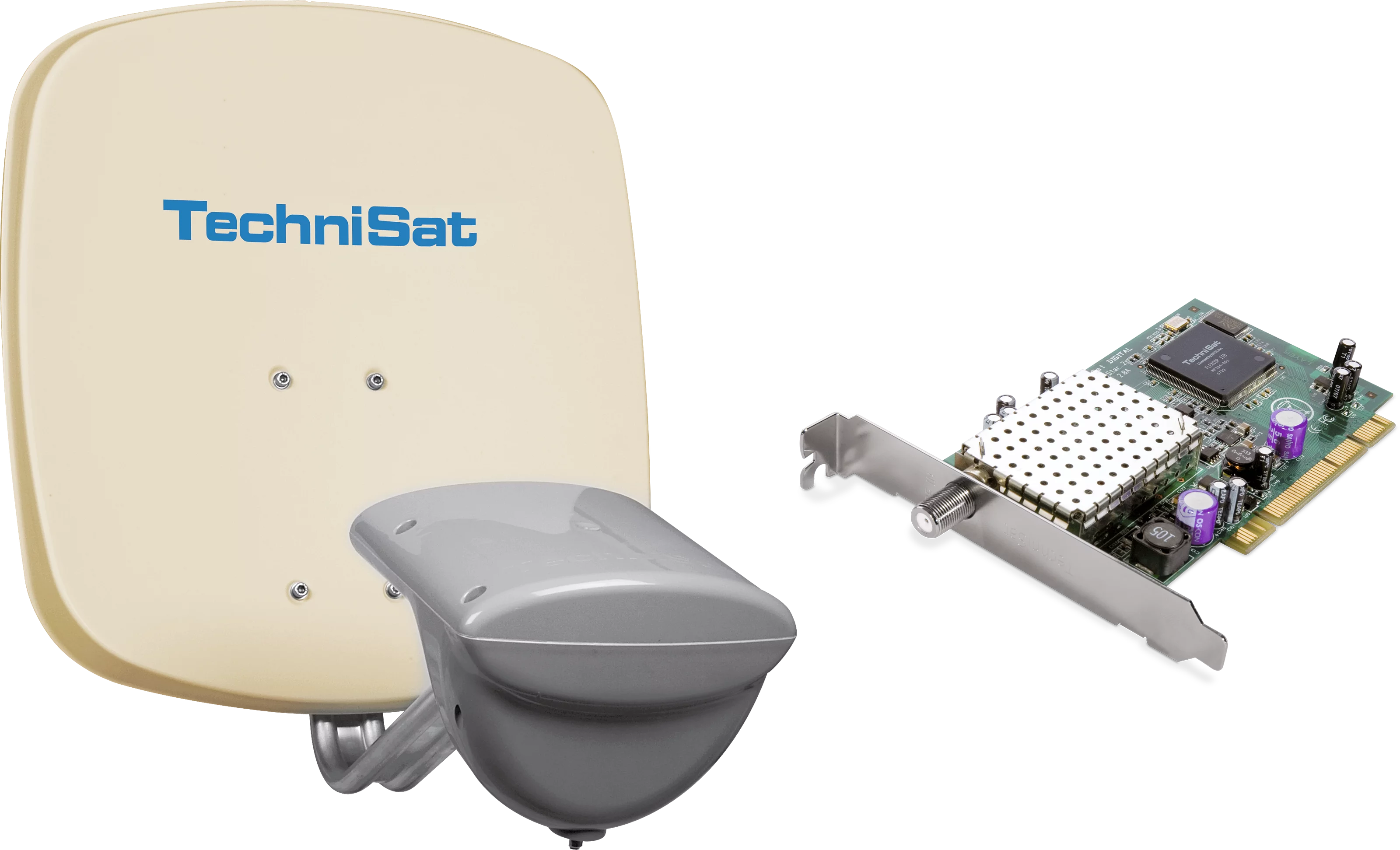 SKYSTAR 2 TV PCI + MULTYTENNE Frontal, Front