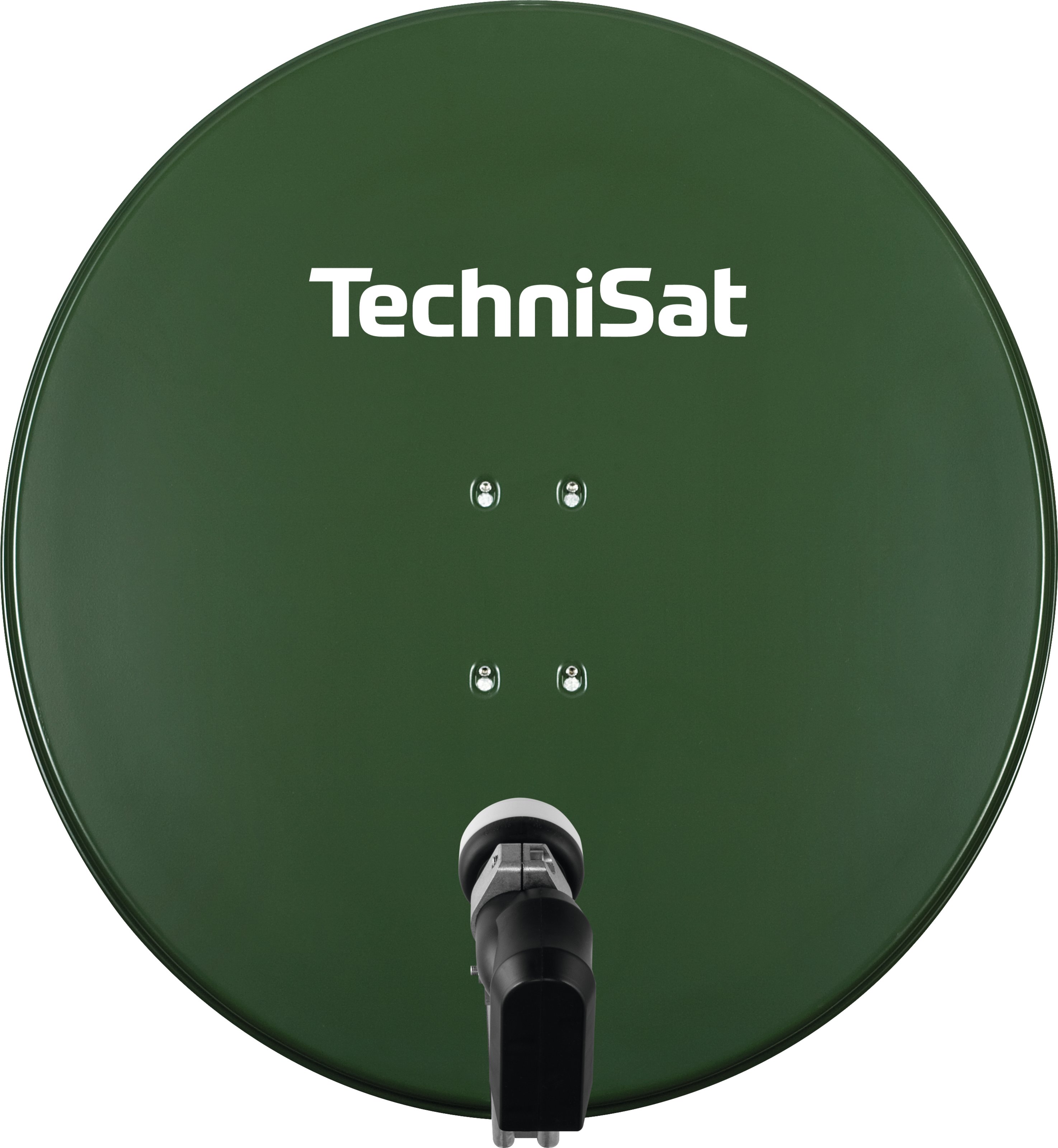 SATMAN 850 mit 40 mm Quattro-Switch-LNB Frontal, Front