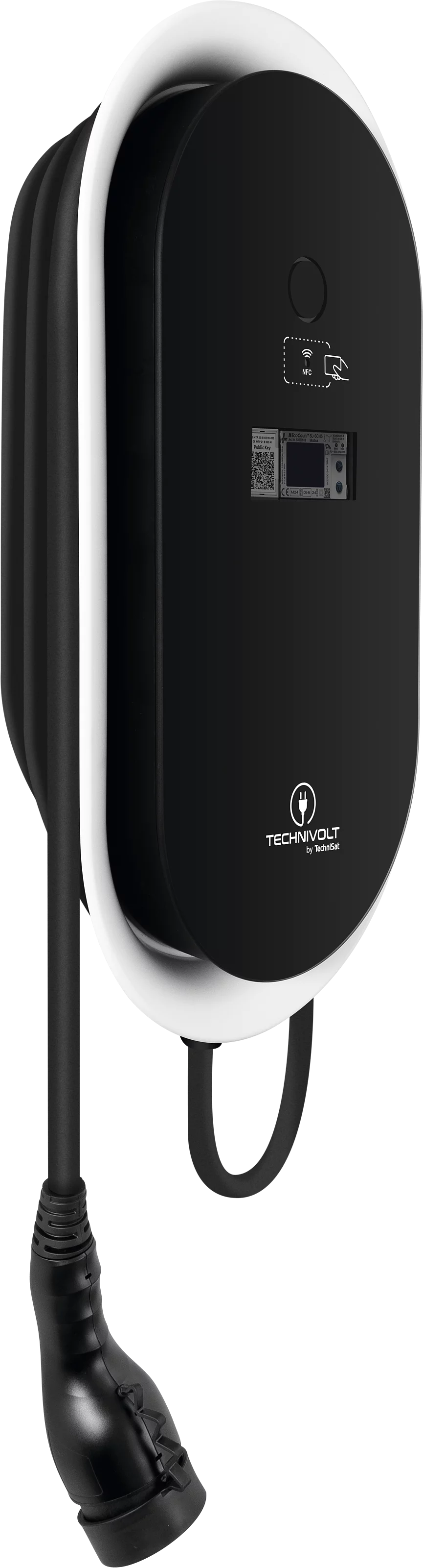 TECHNIVOLT 2200 SMART PRO, 7,5 m Ladekabel Schräg, Rechts