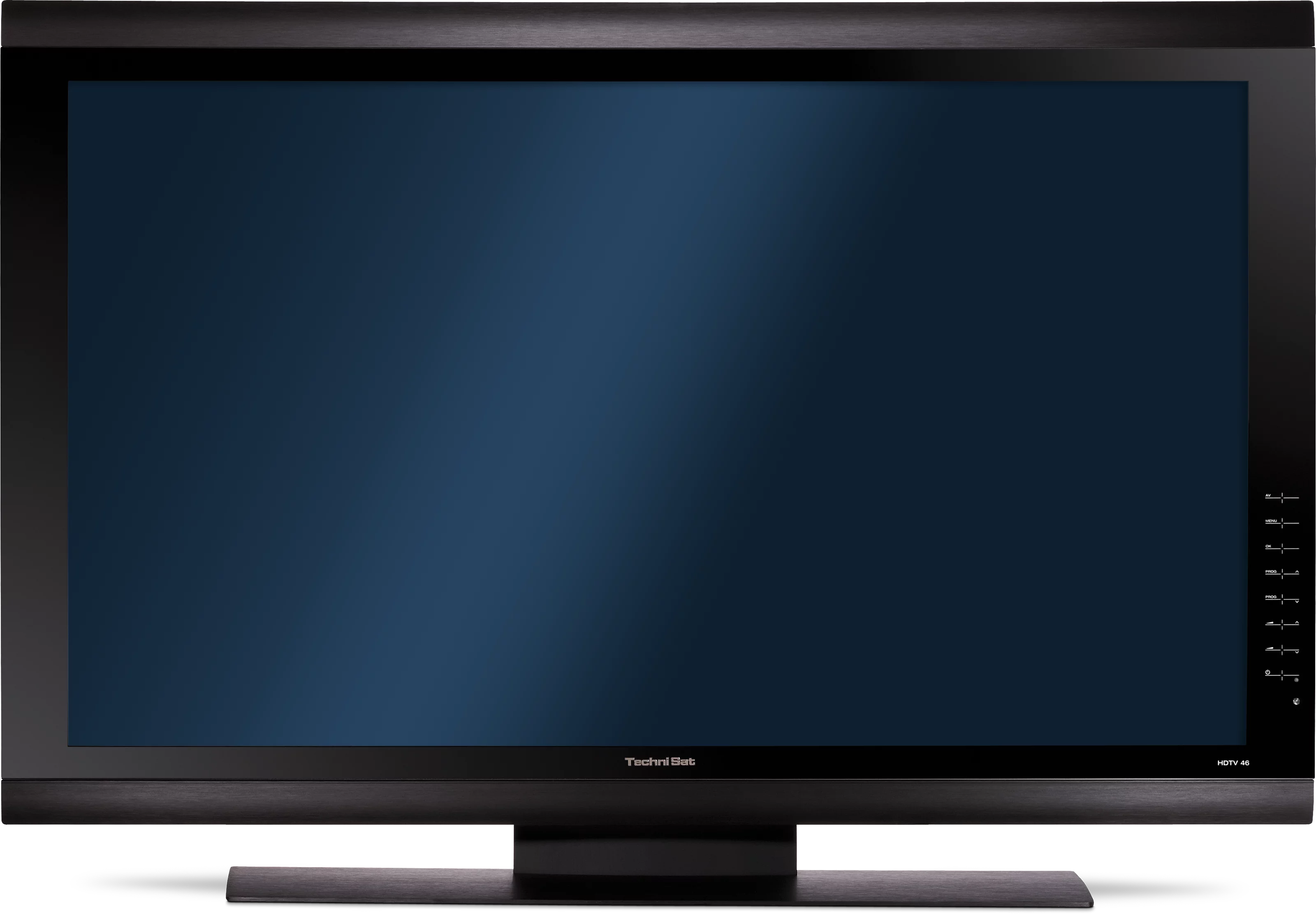 HDTV 46, noir anodisé, 500 Go, vitre contrastante Frontal, Front