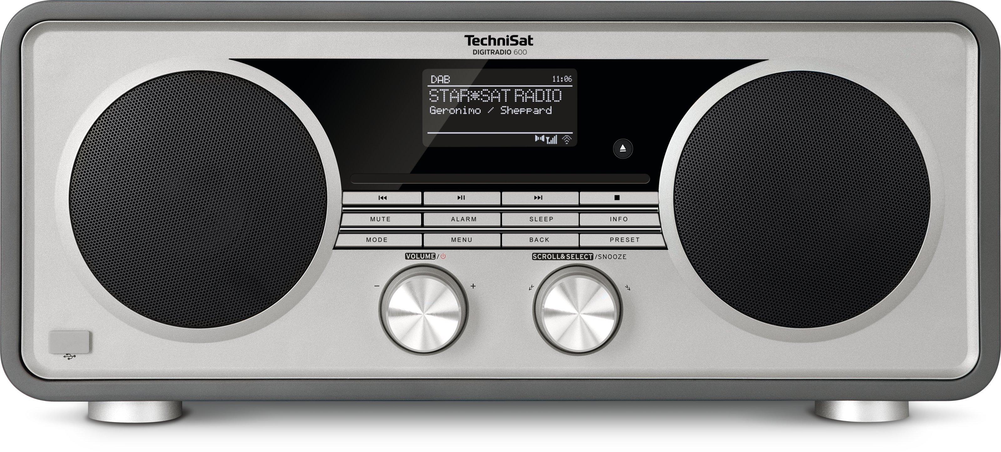 DIGITRADIO 600 Frontal, Front