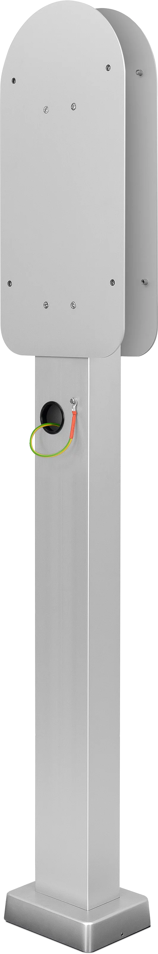 Stand for 2 x wallboxes 1100/2200 with mounting plates Schräg, Links