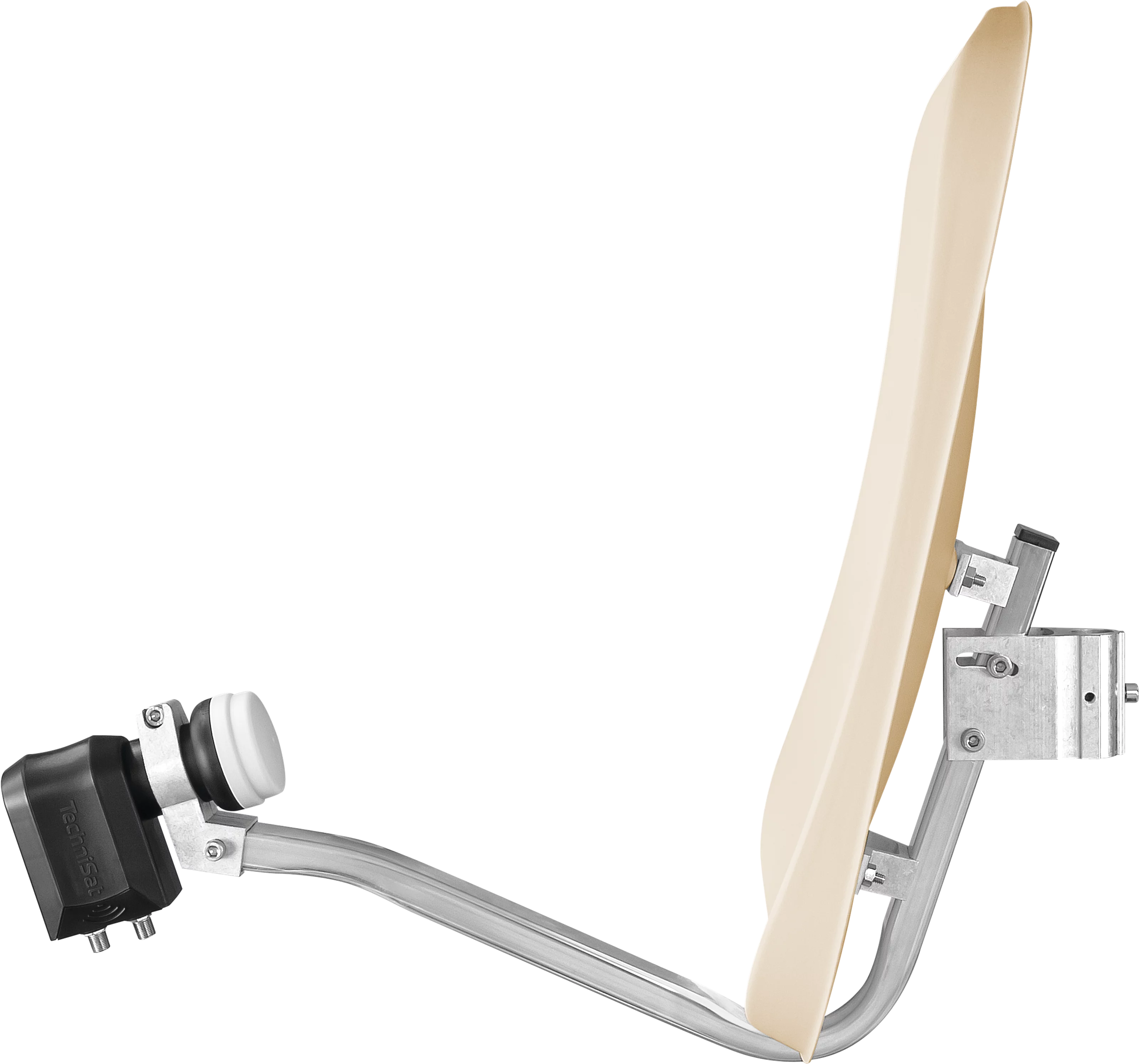 DIGIDISH 45 Universal-Twin-LNB Frontal, Rechts