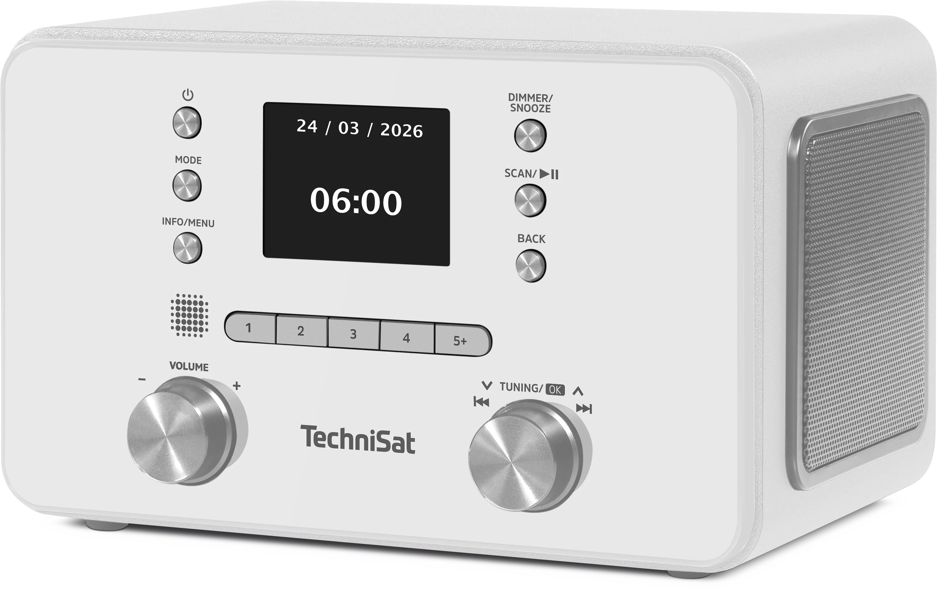 DIGITRADIO 550 IR Schräg, Links