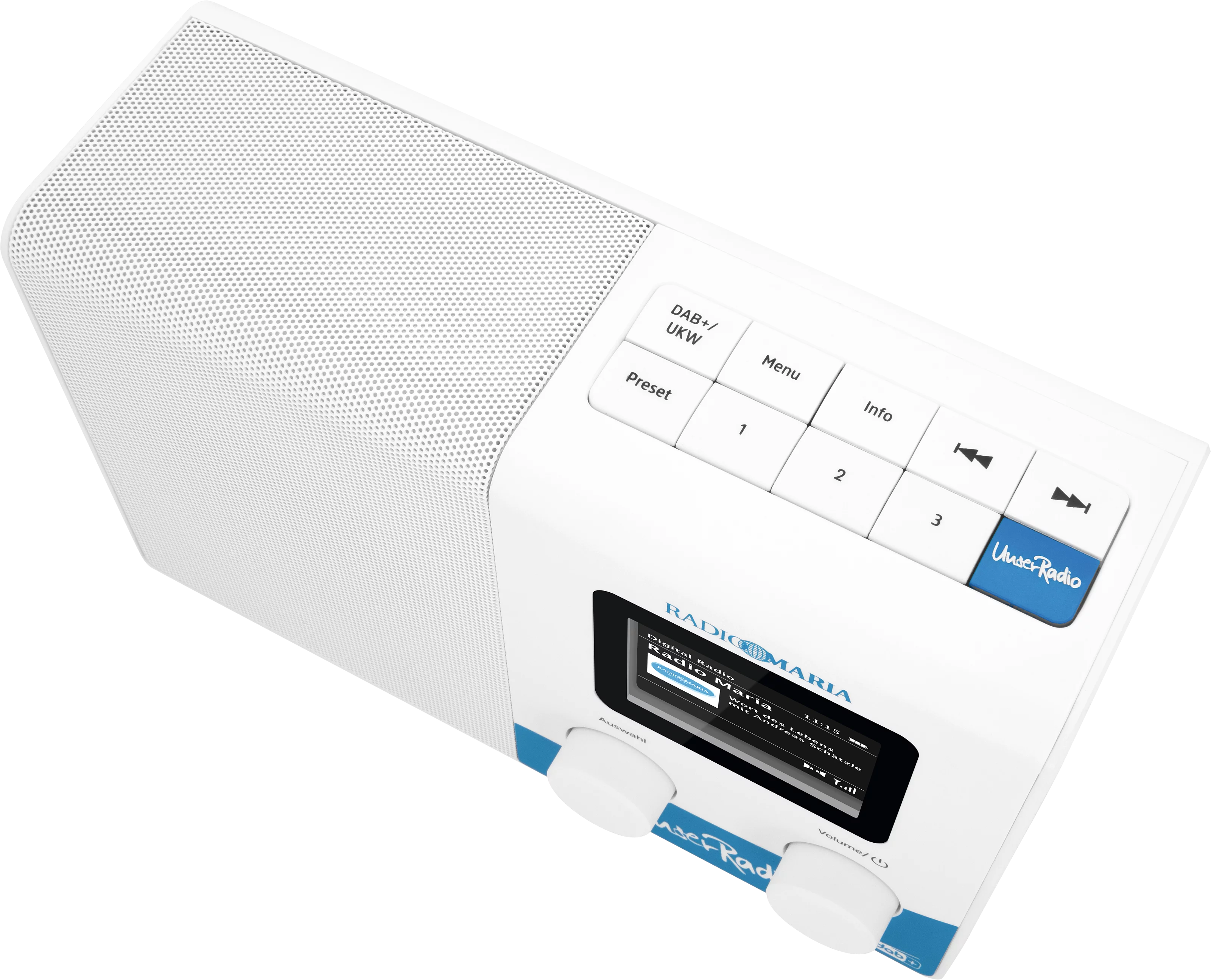 TECHNIRADIO 4 Radio Maria Edition (B-Ware) Schräg, Oben