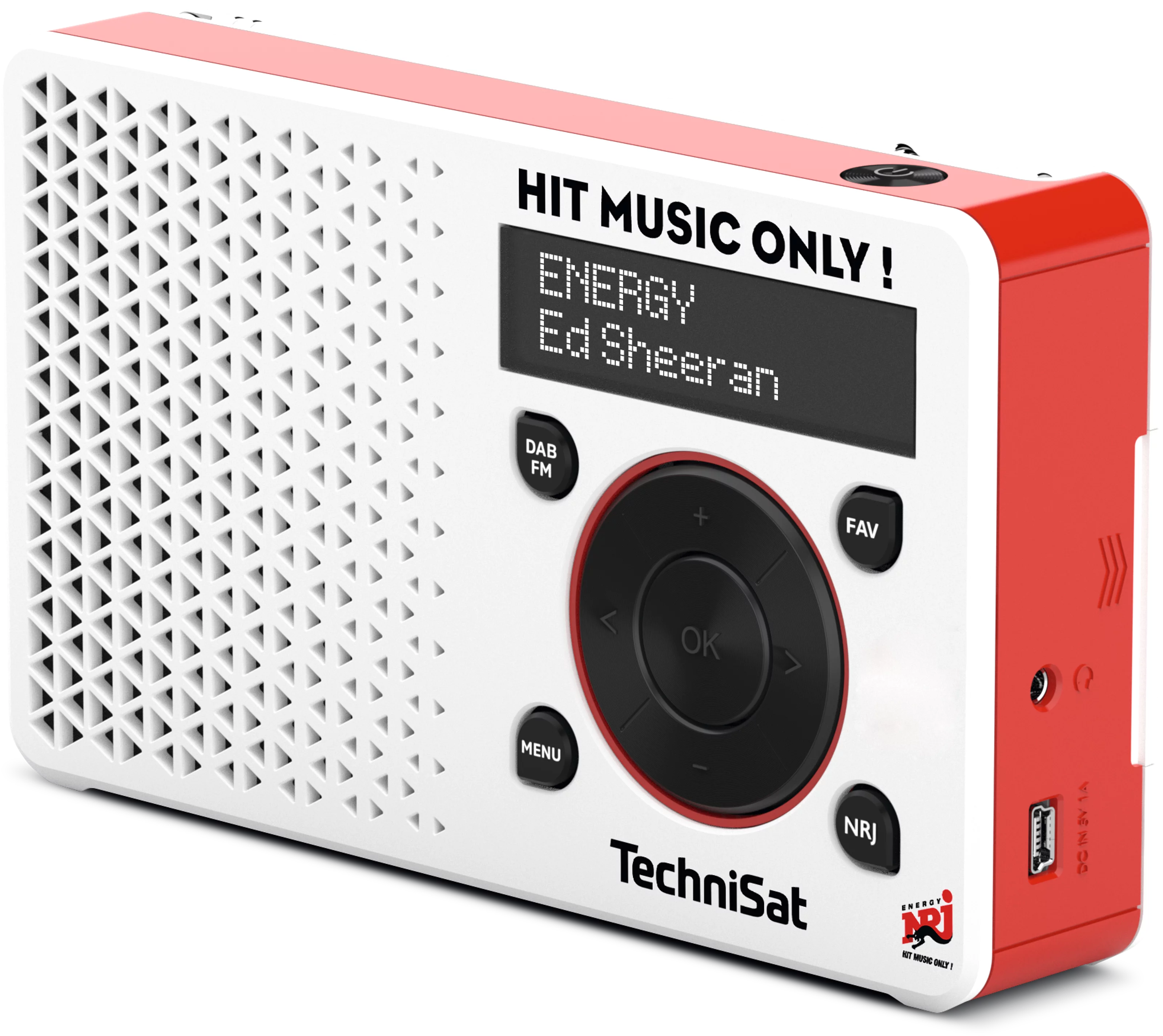 DIGITRADIO 1 ENERGY Edition Schräg, Links