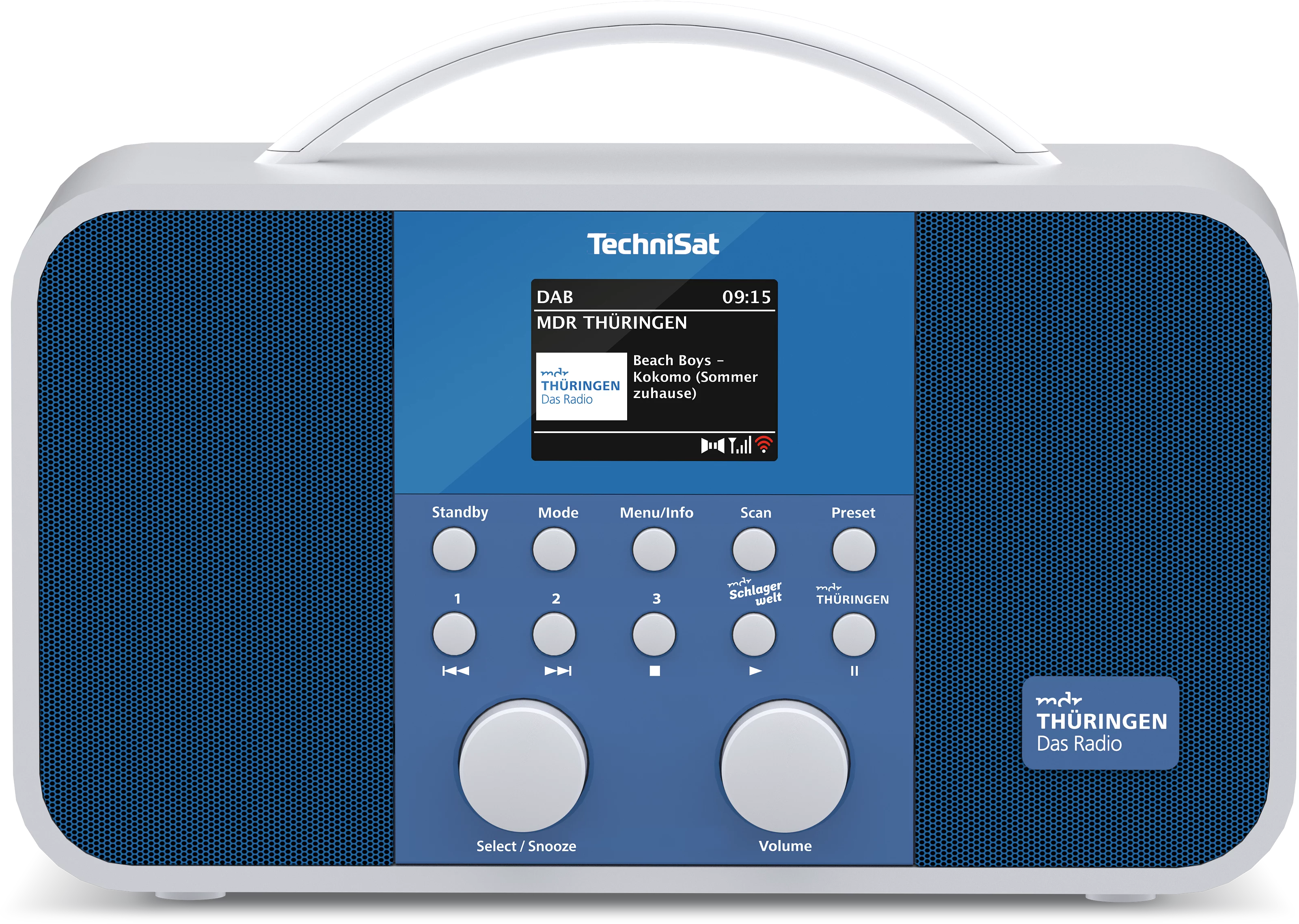 TECHNIRADIO 5 IR BT MDR Thüringen Edition Frontal, Front