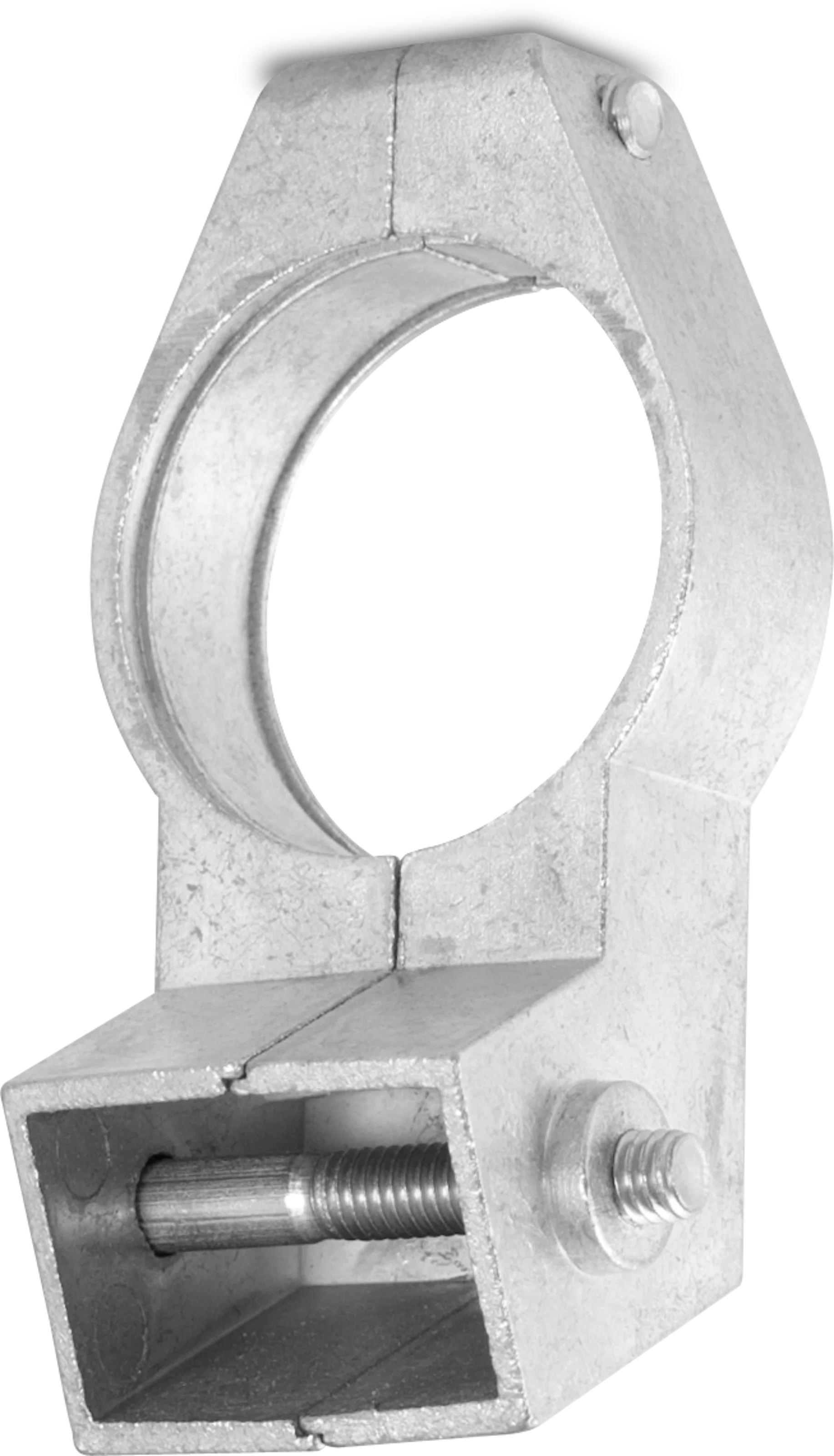 LNB retaining clamp (40 mm), for DIGIDISH Schräg, Rechts