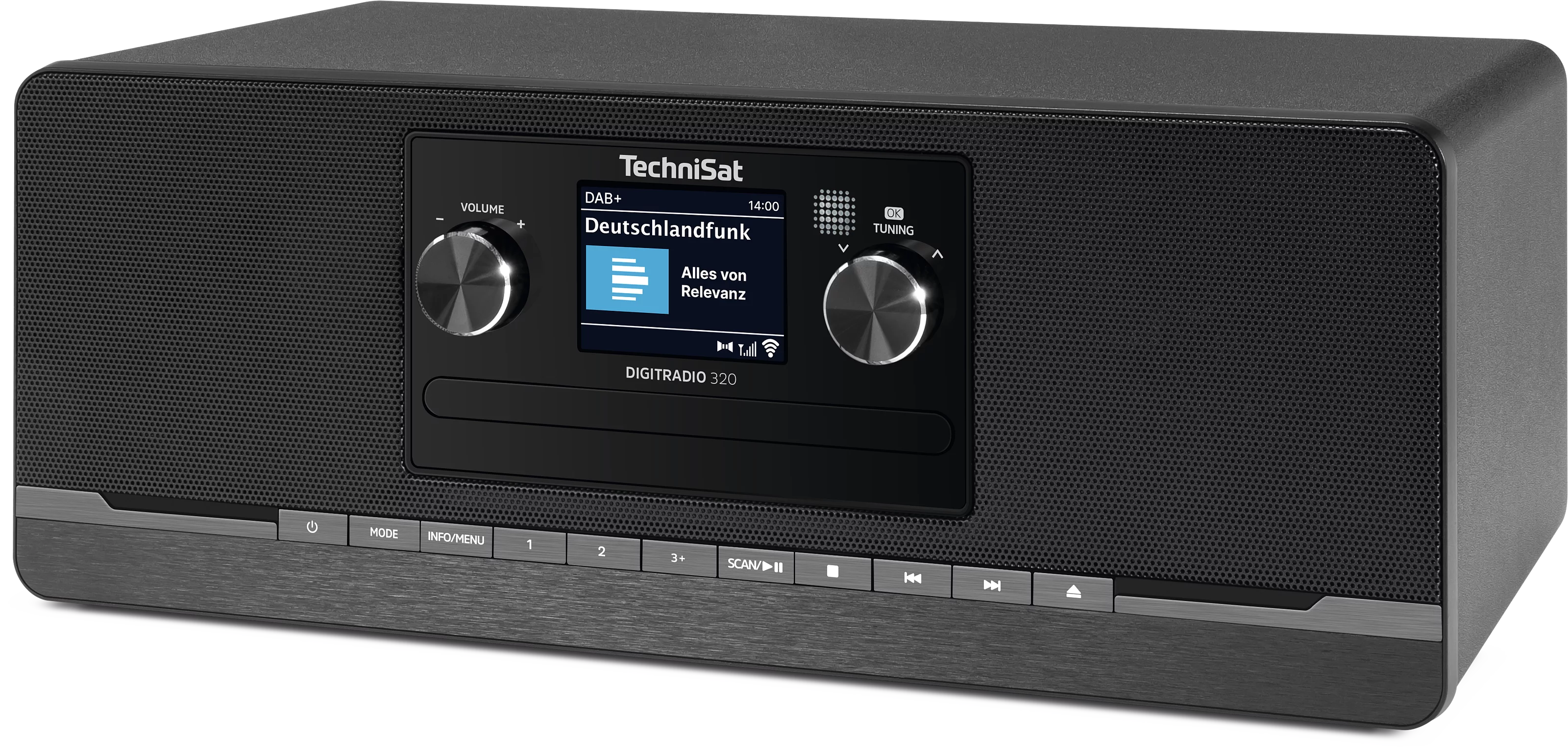 DIGITRADIO 320 Schräg, Links