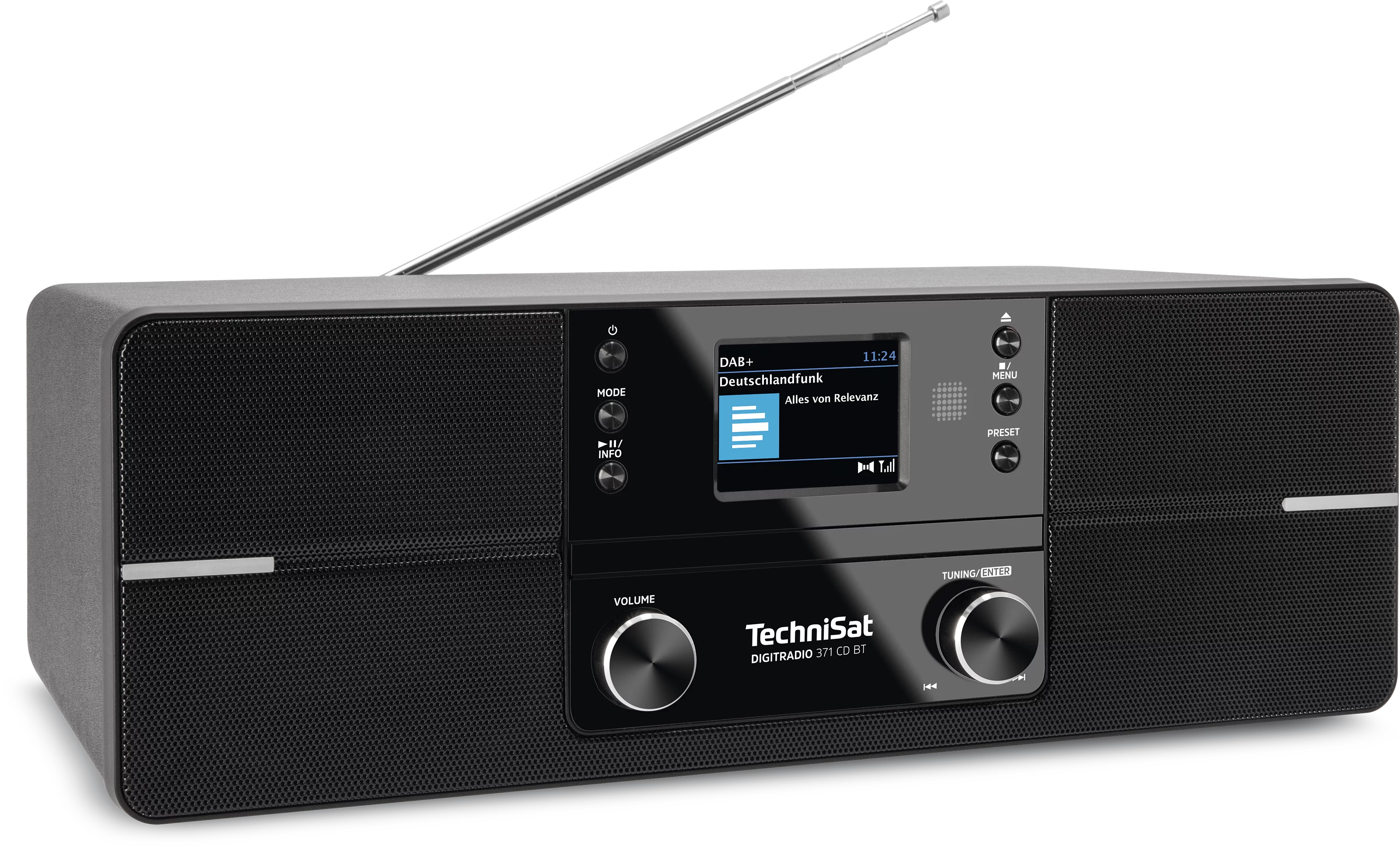 DIGITRADIO 371 CD BT (B-Ware) Schräg, Rechts