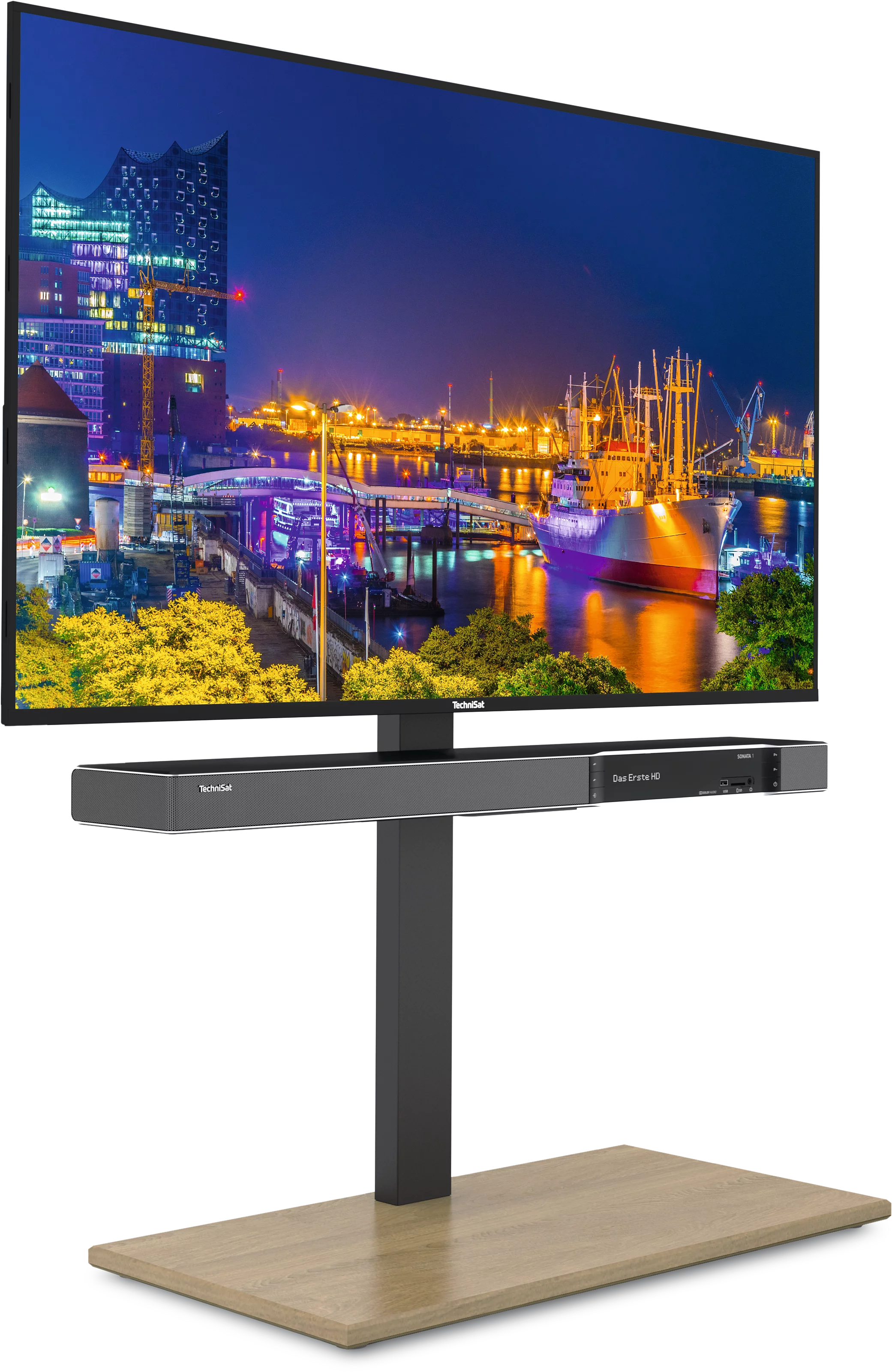 Universal-Standfuß für SONATA 1 Schräg, Rechts