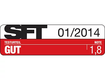 SFT (01/2014) - Testurteil gut - Note 1,8