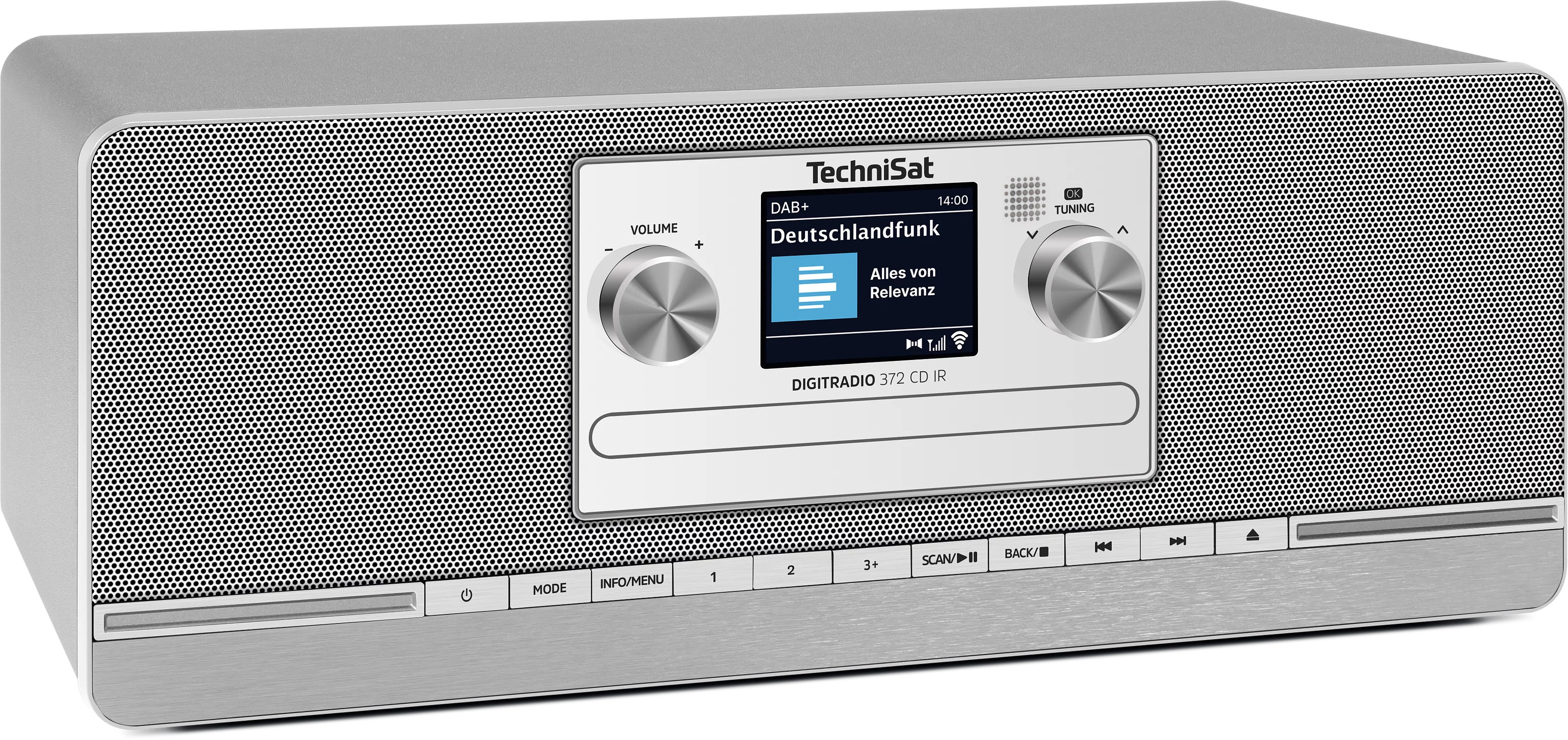 DIGITRADIO 372 CD IR Schräg, Rechts