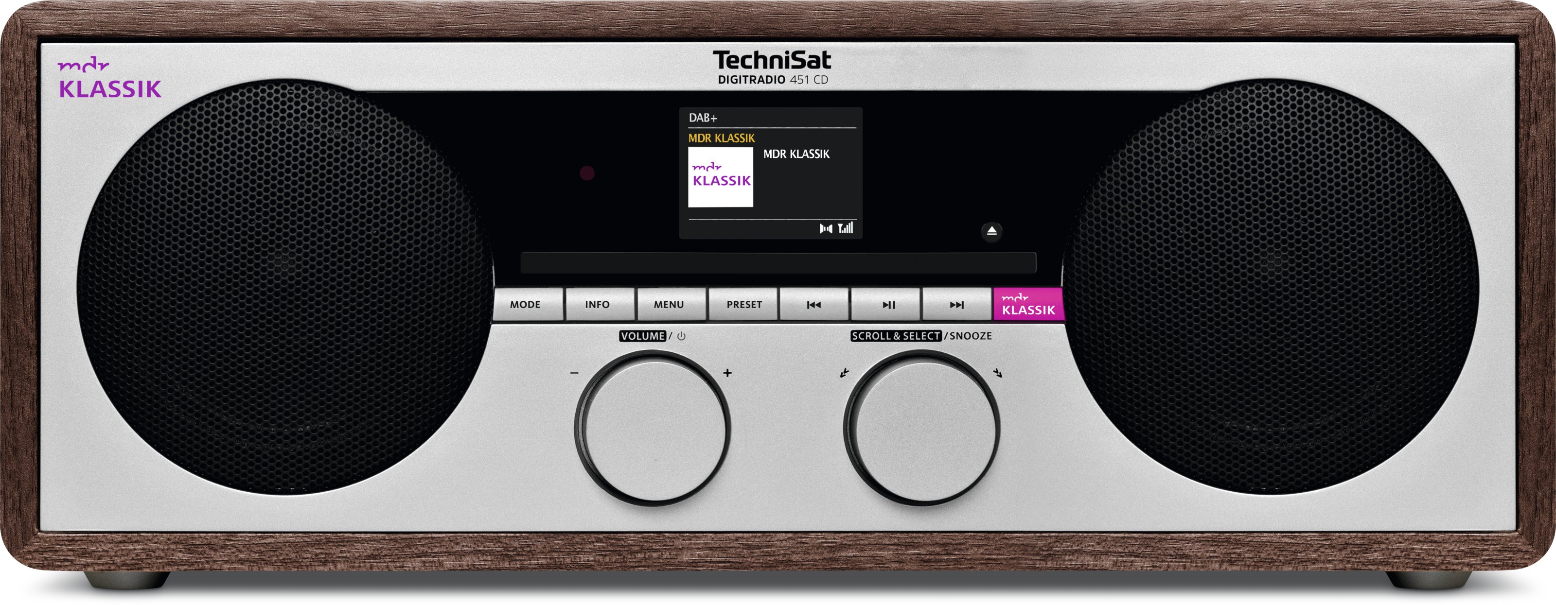 DIGITRADIO 451 CD mdr Klassik Edition Frontal, Front