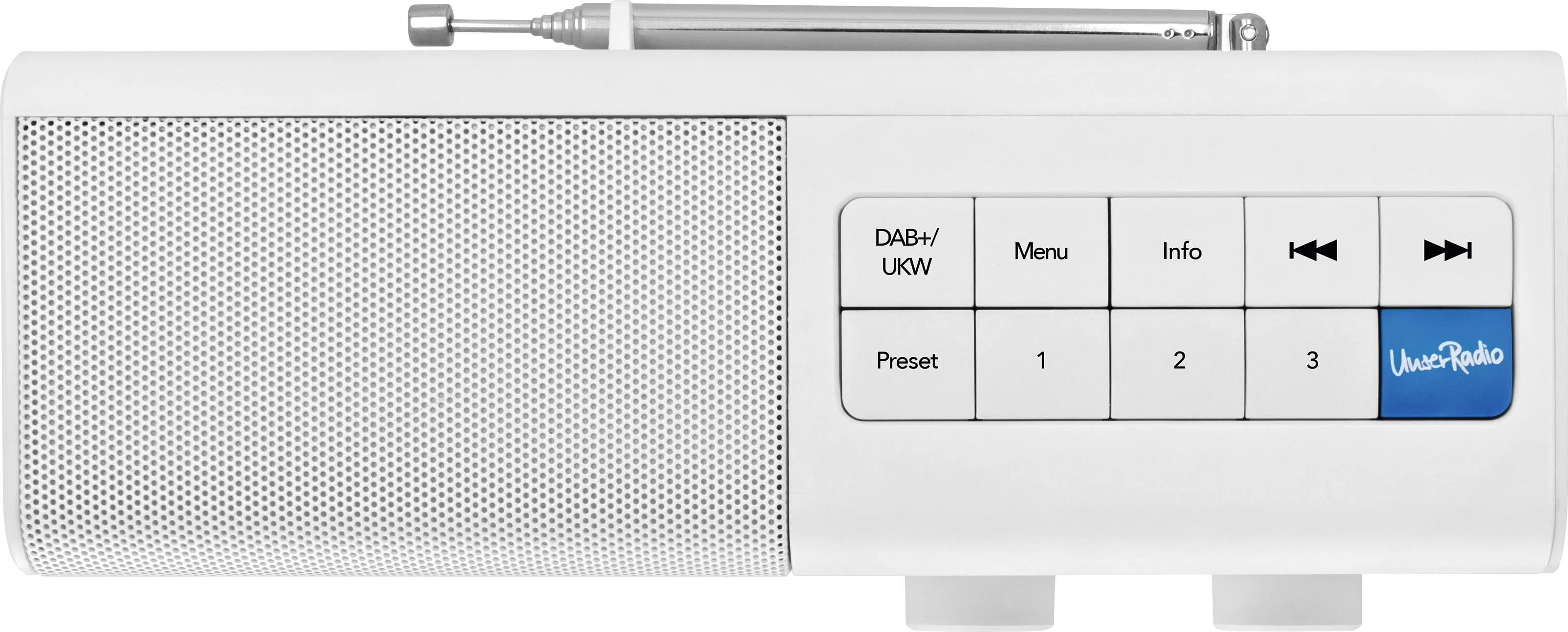 TECHNIRADIO 4 Radio Maria Edition (B-Ware) Frontal, Oben