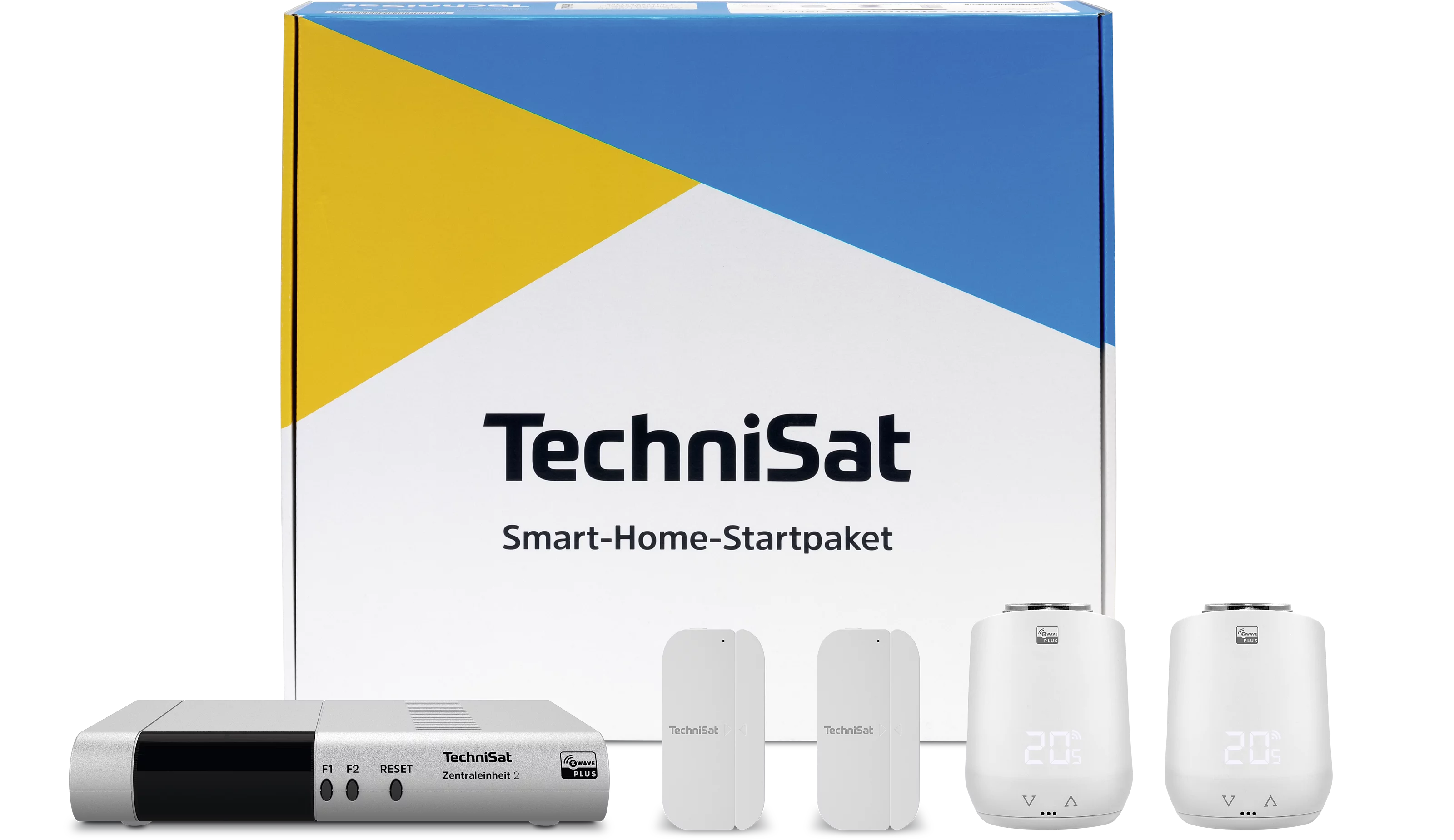 Smart-Home-Startpaket Heizung 3 Frontal, Front