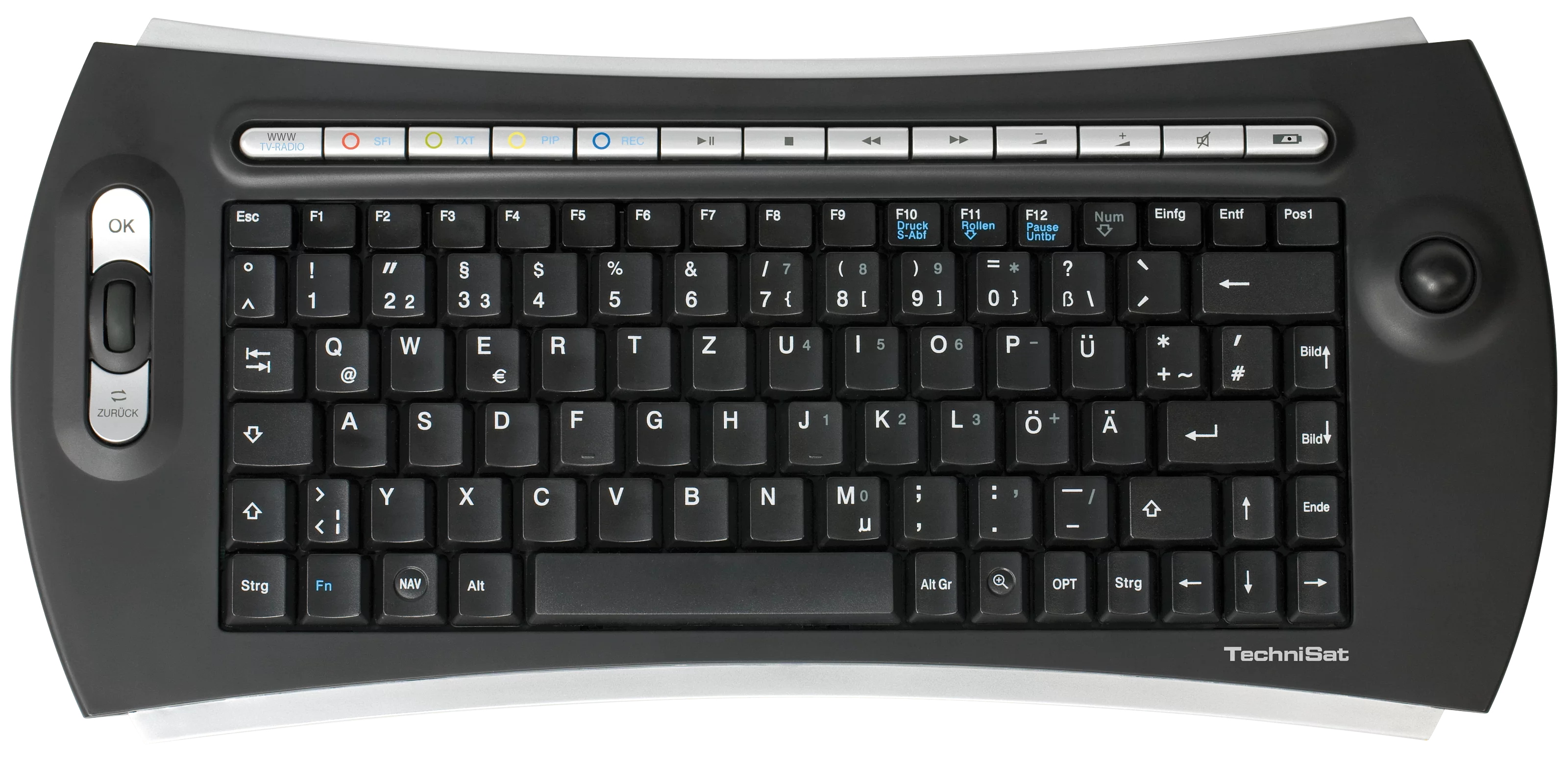 ISIO CONTROL Keyboard Frontal, Front