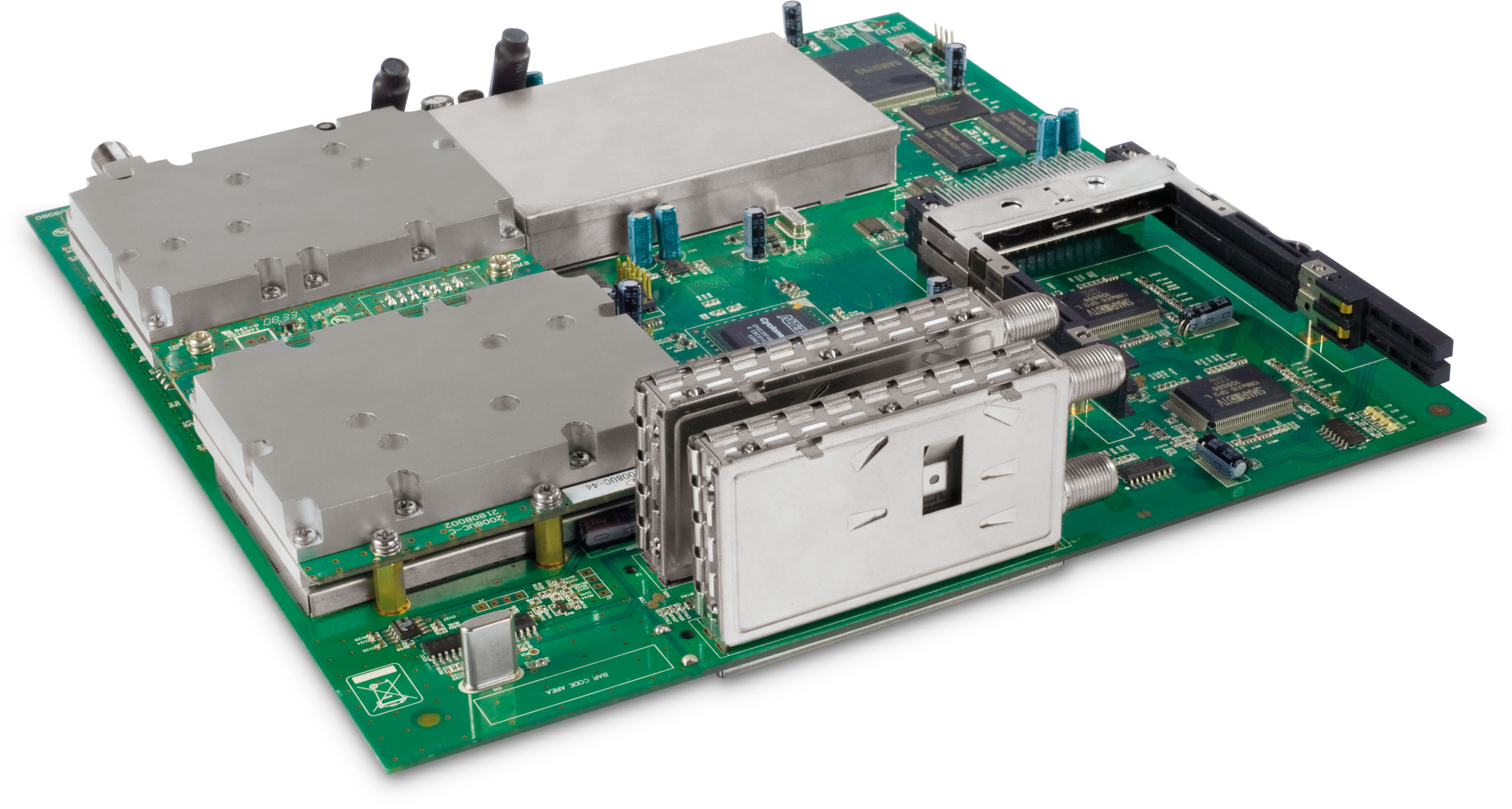 SKYCABLE 8-PSK/PAL CI TWIN Karte Schräg, Rechts