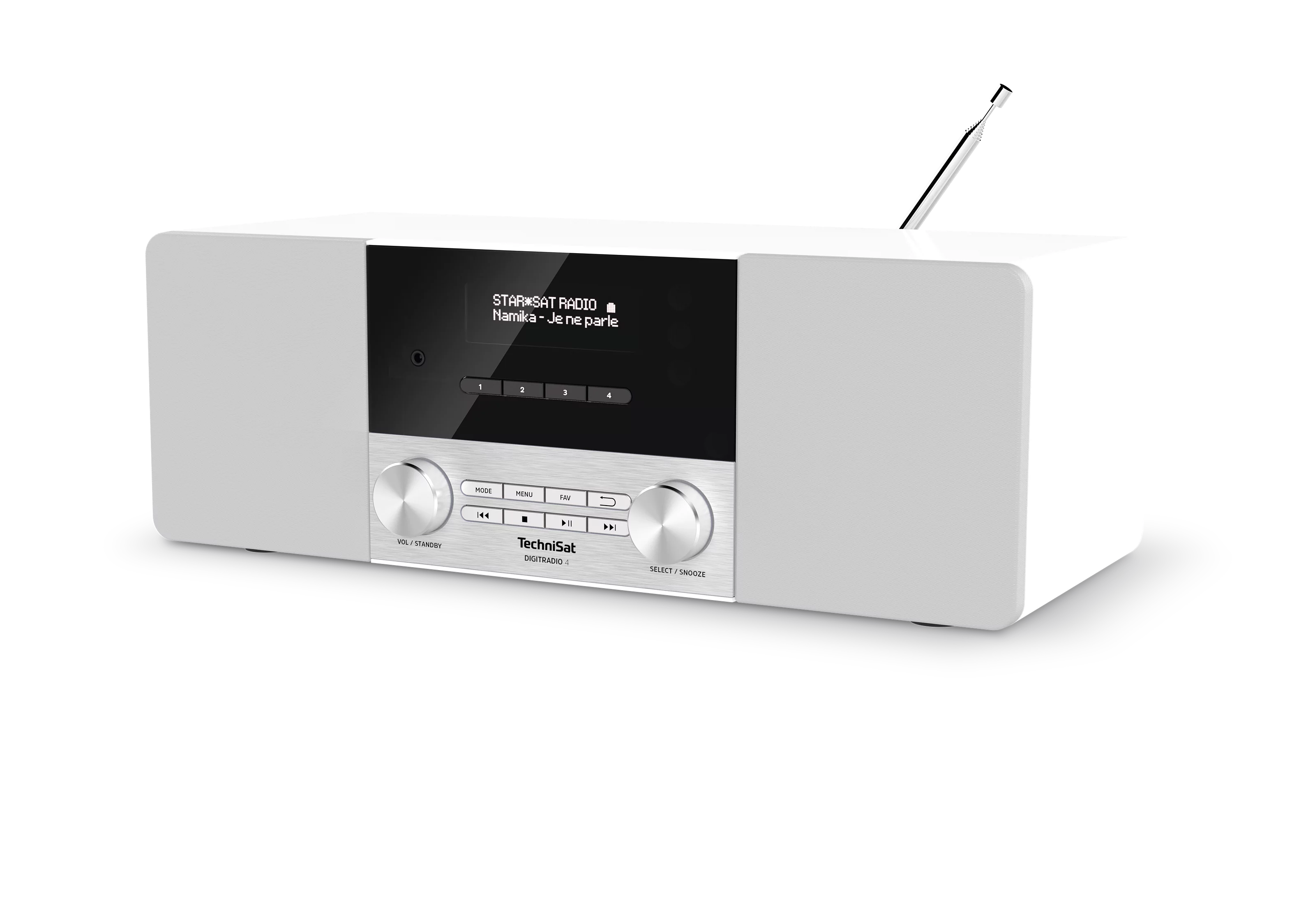 DIGITRADIO 4 (refurbished) Schräg, Links